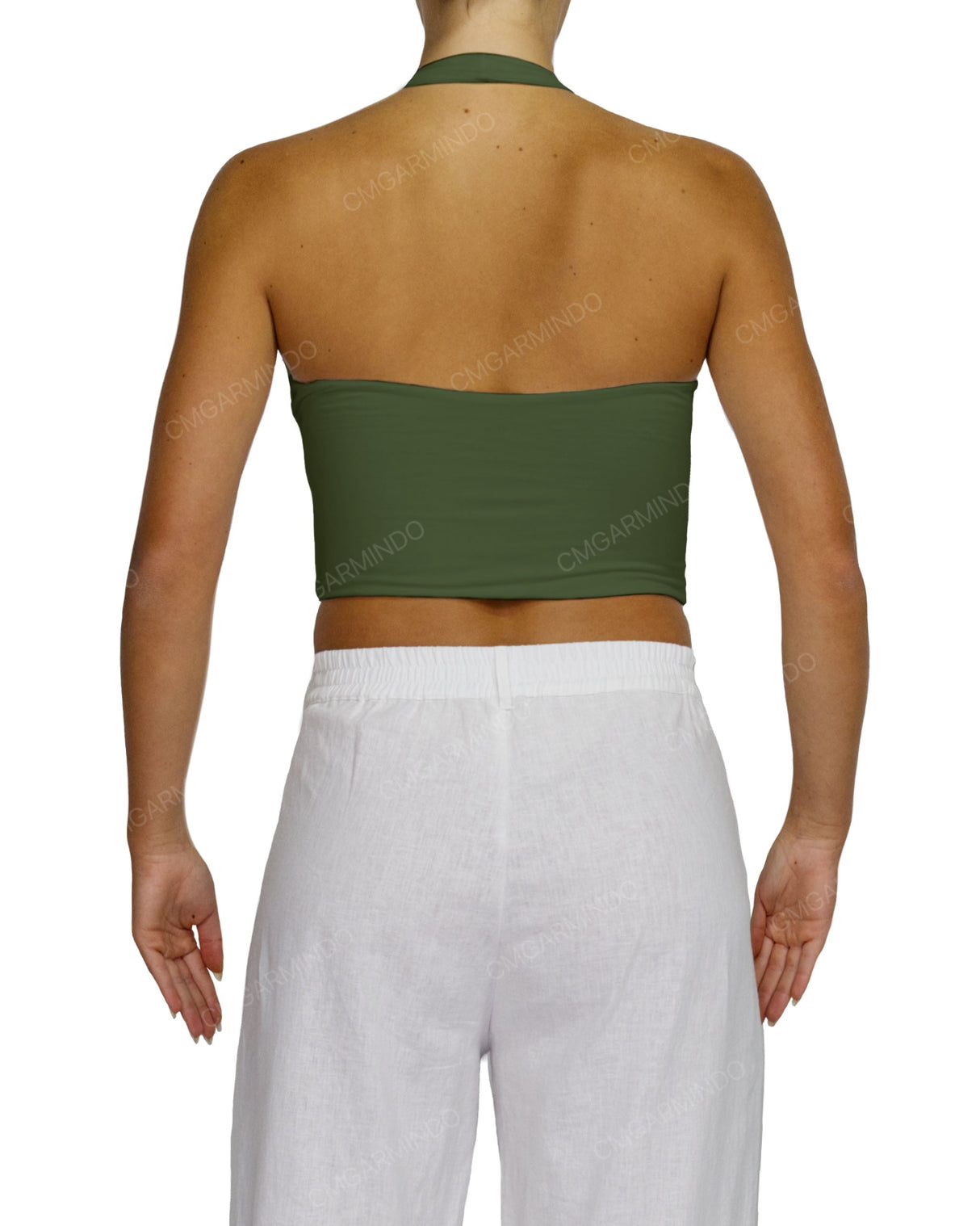 Square Neck Halter Top