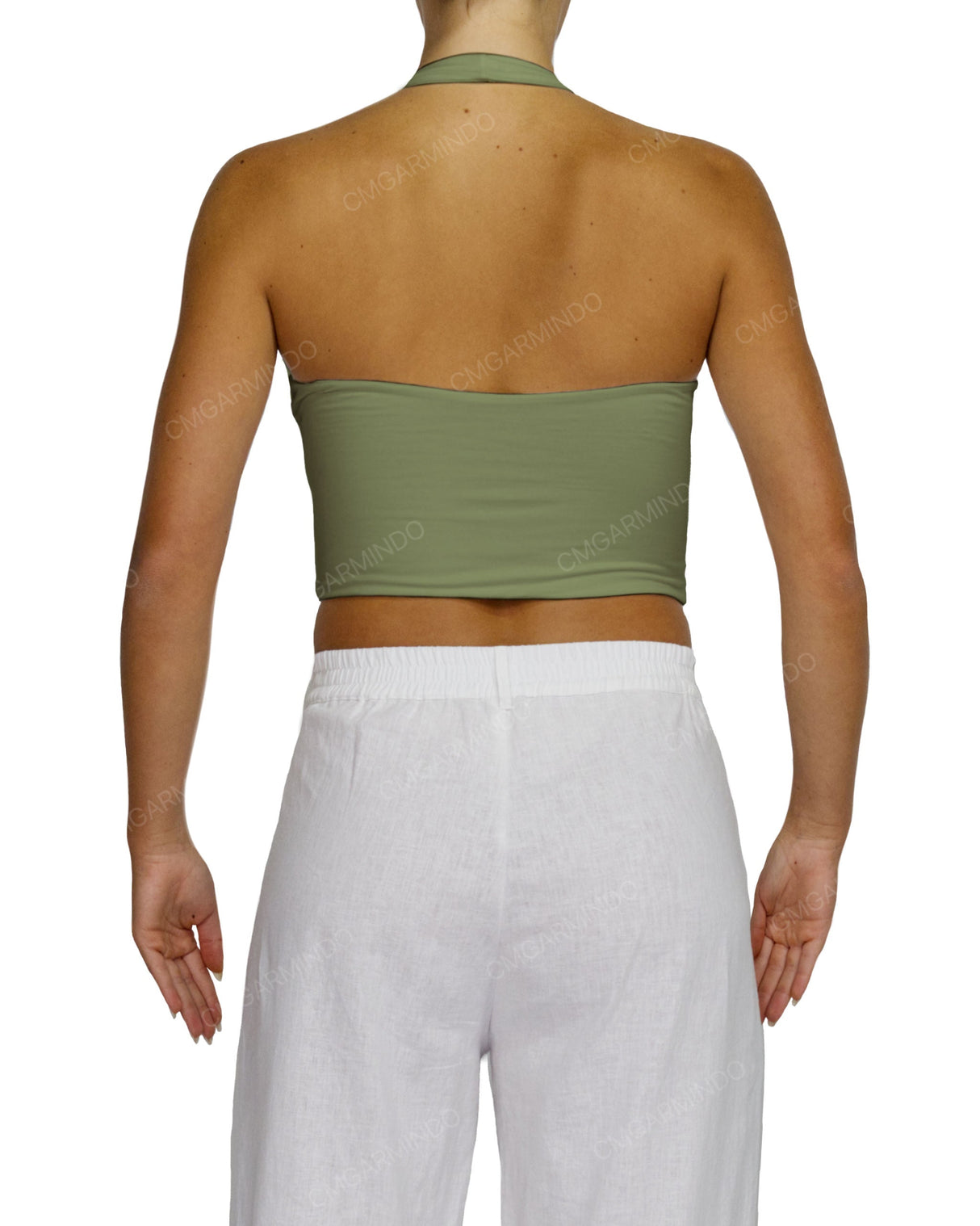 Square Neck Halter Top