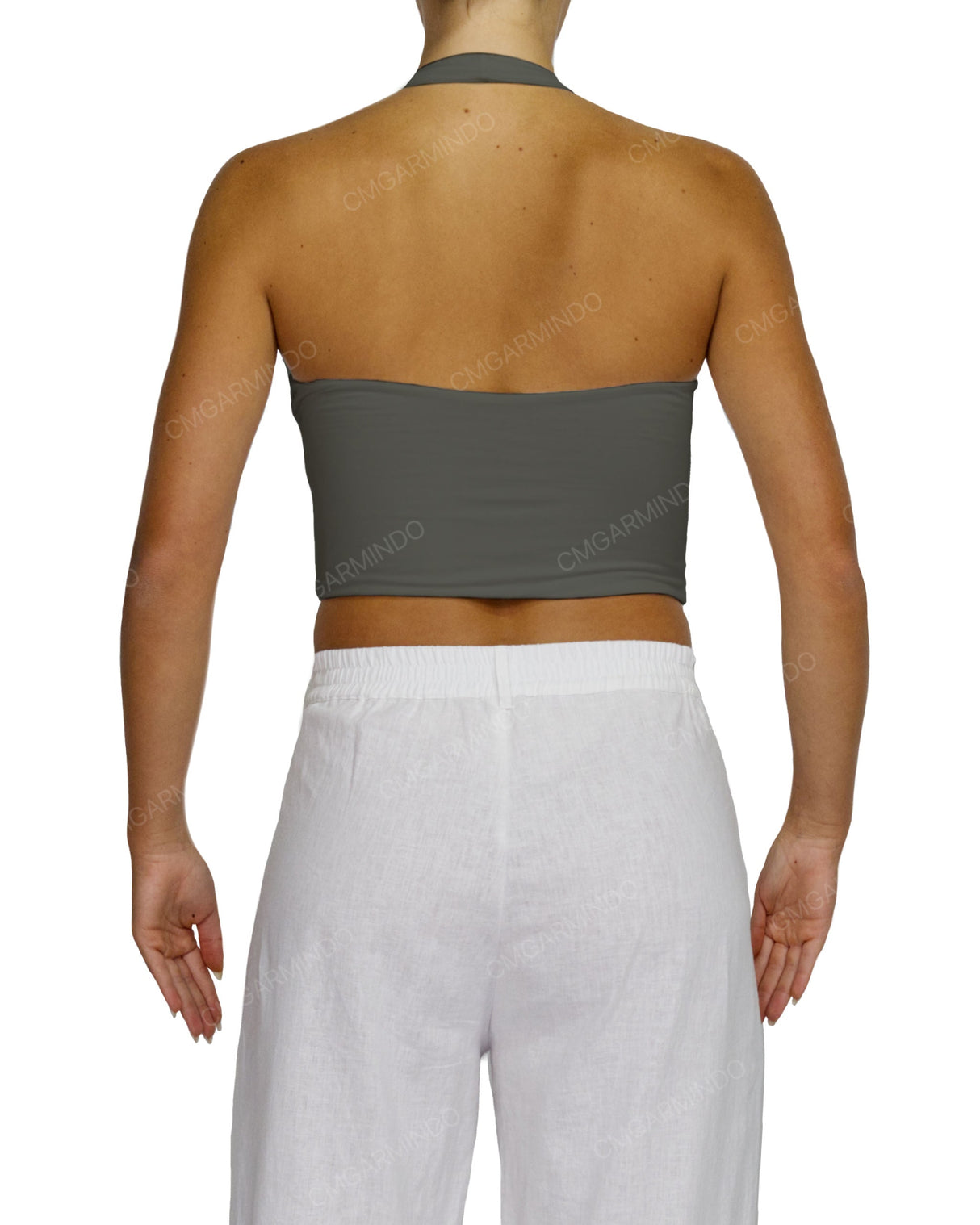 Square Neck Halter Top