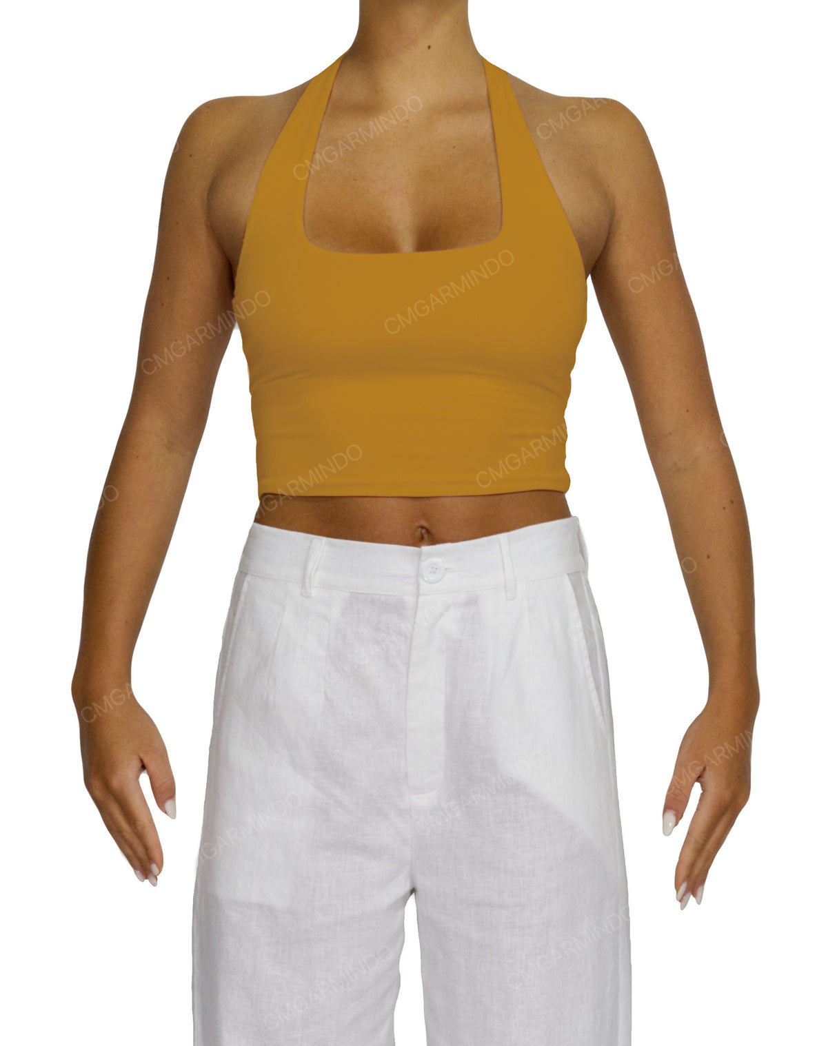 Square Neck Halter Top