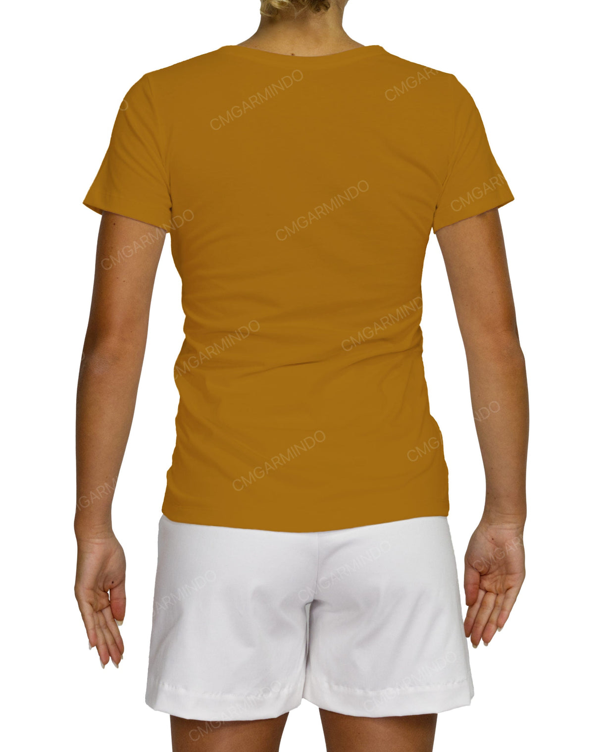 Regular Short Sleeve Boat Neck T-Shirt