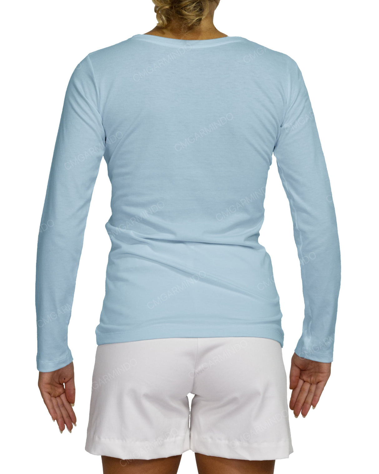 Regular Long Sleeve Boat Neck T-shirt