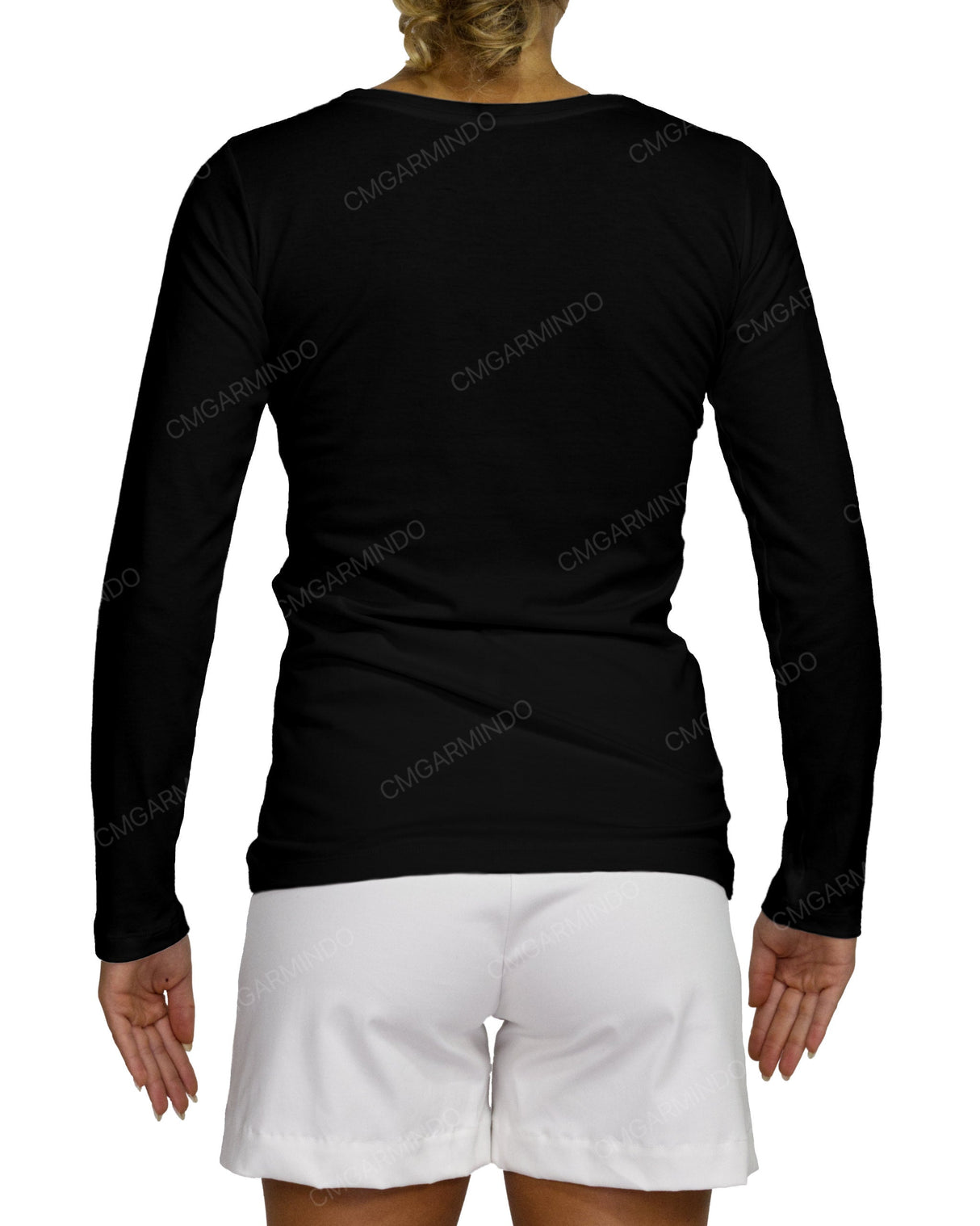 Regular Long Sleeve Boat Neck T-shirt