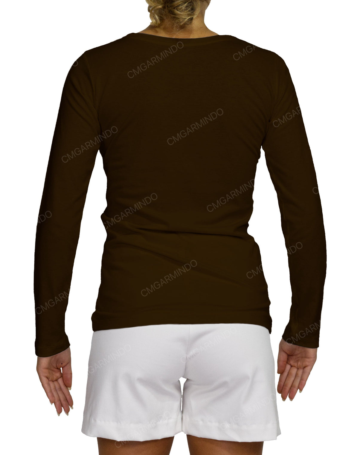 Regular Long Sleeve Boat Neck T-shirt