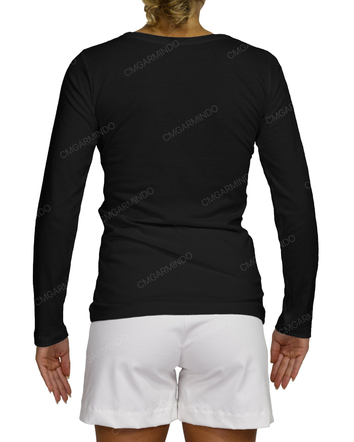 Regular Long Sleeve Boat Neck T-shirt
