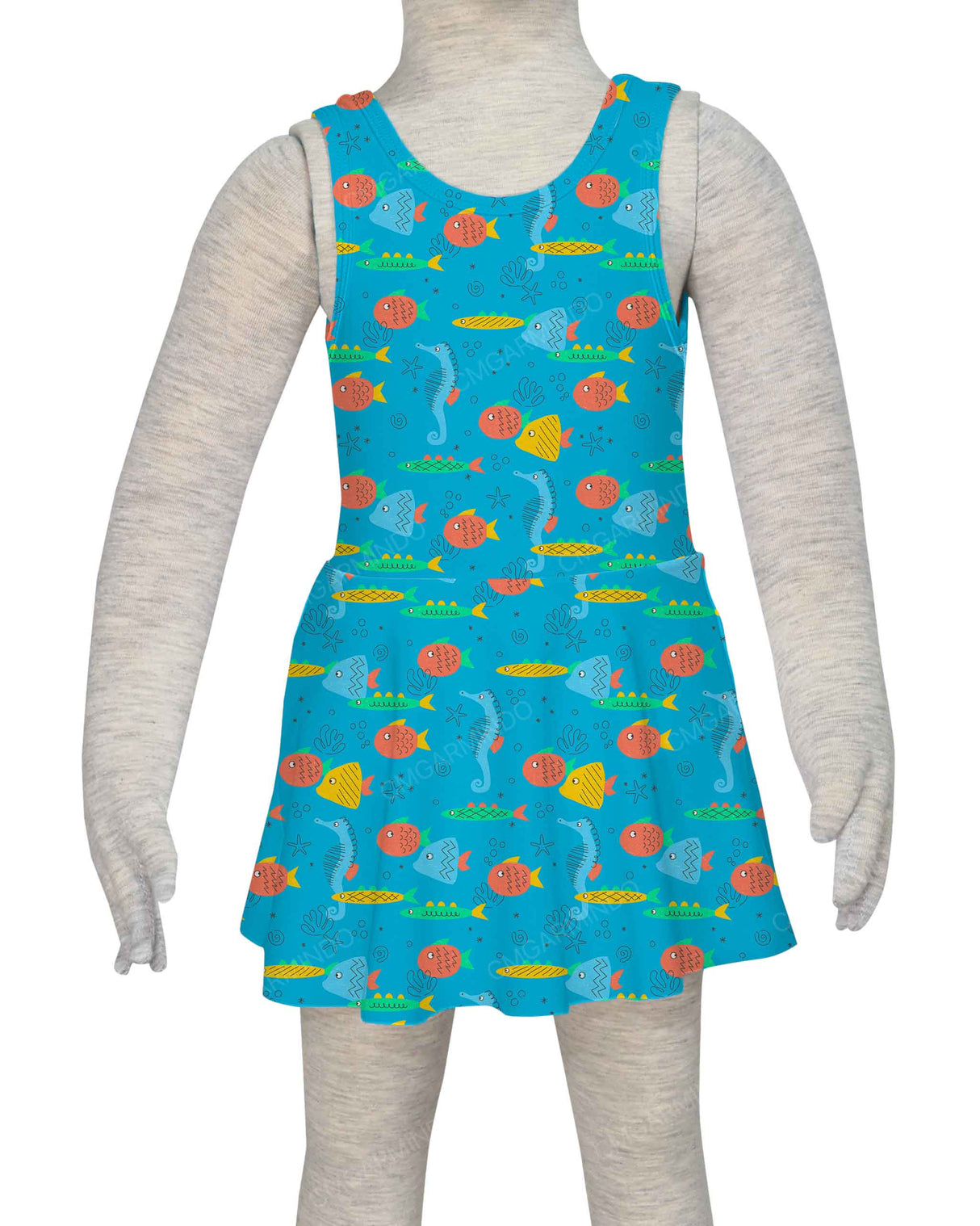 Frill Waist One Piece