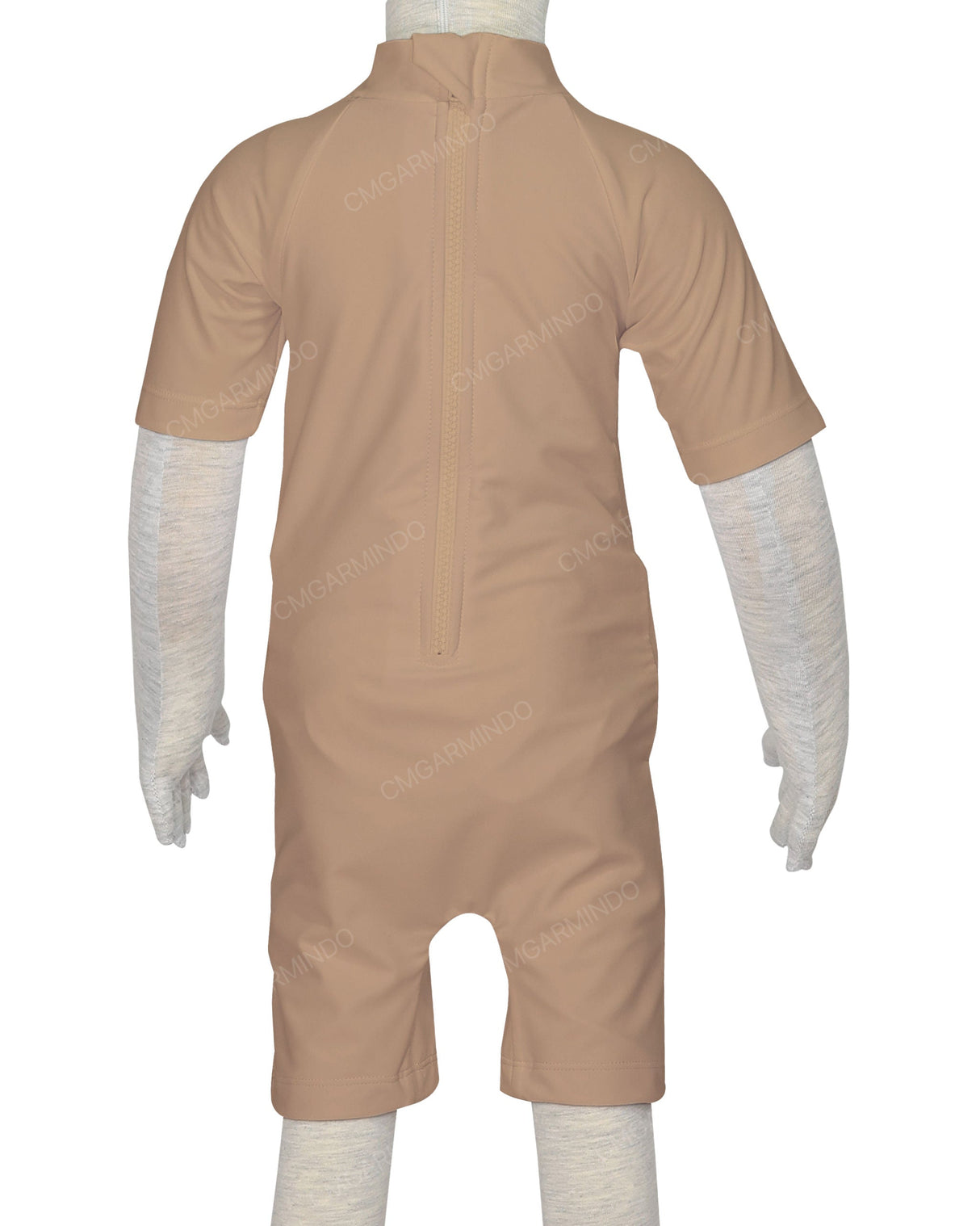 Short Sleeve Zip Back Full Rashie