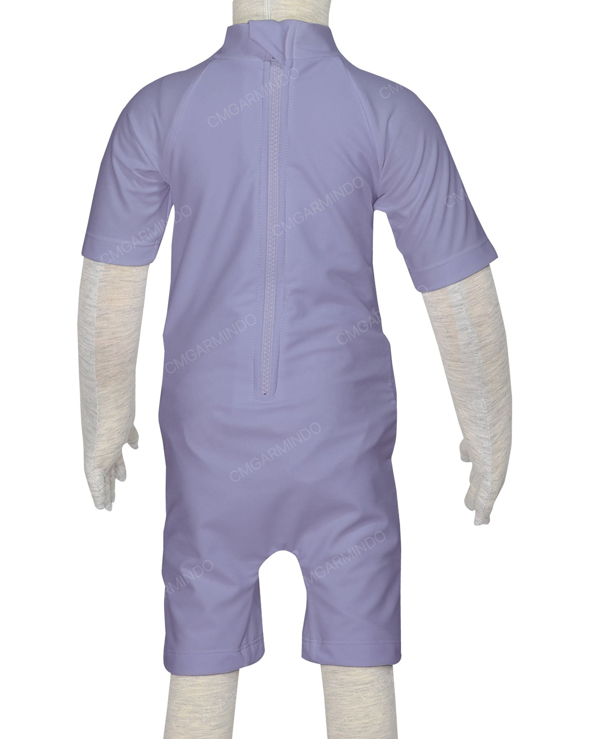 Short Sleeve Zip Back Full Rashie
