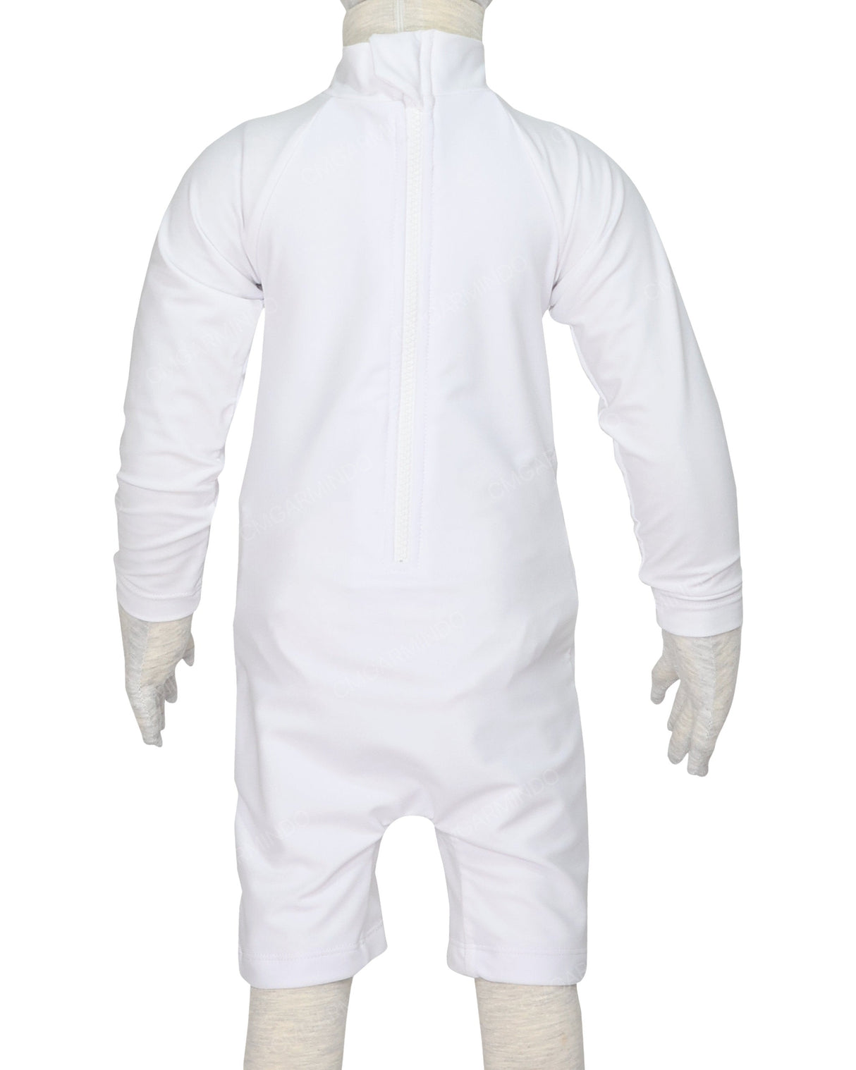 Long Sleeve Zip Back Full Rashie