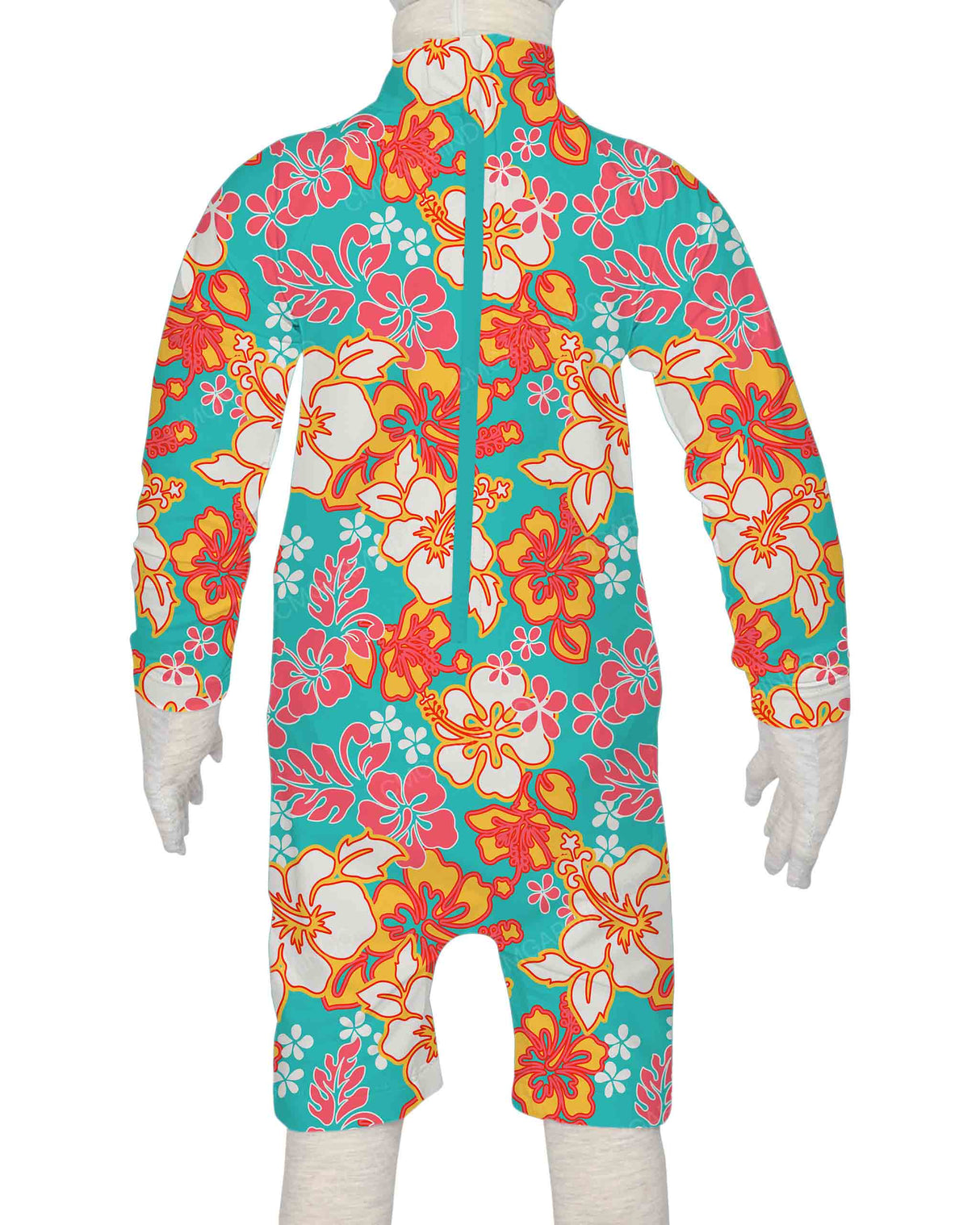 Long Sleeve Zip Back Full Rashie
