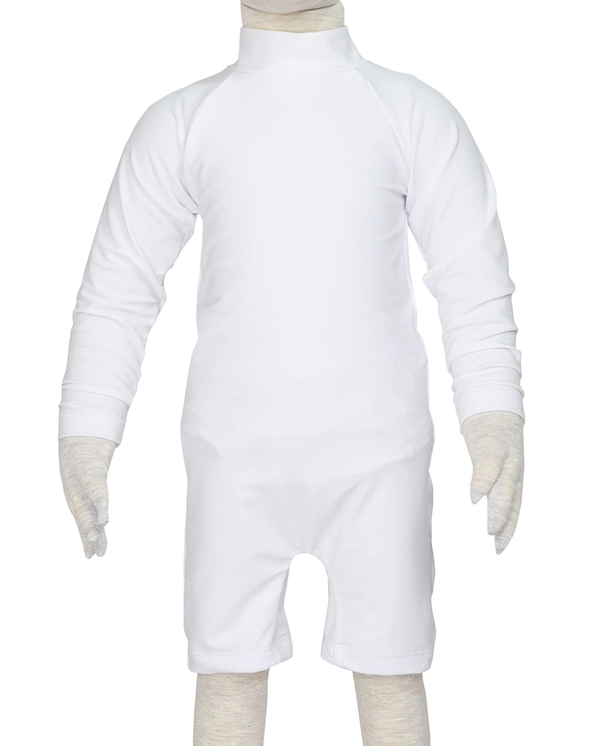Long Sleeve Zip Back Full Rashie