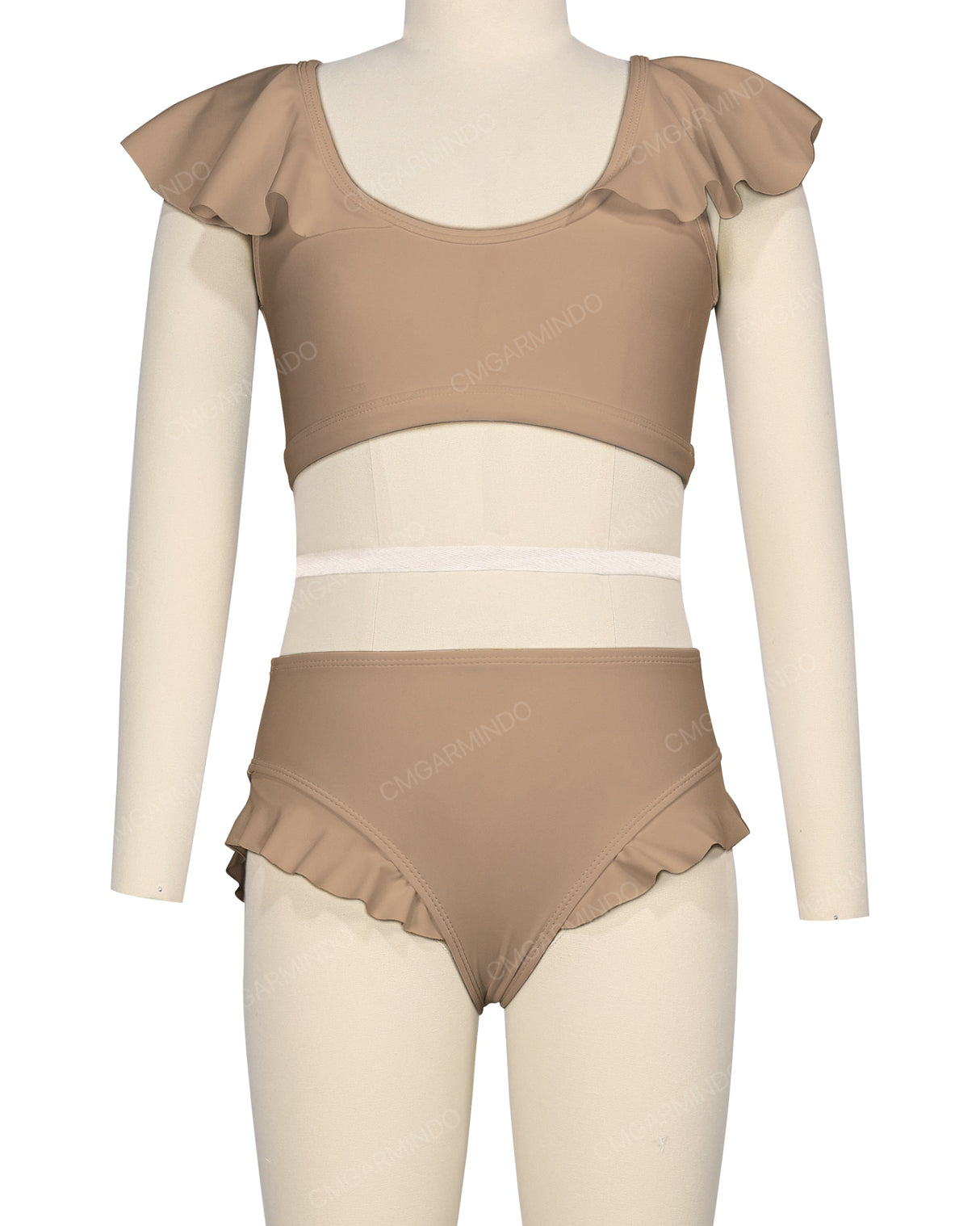 Frill Leg Bikini Bottom