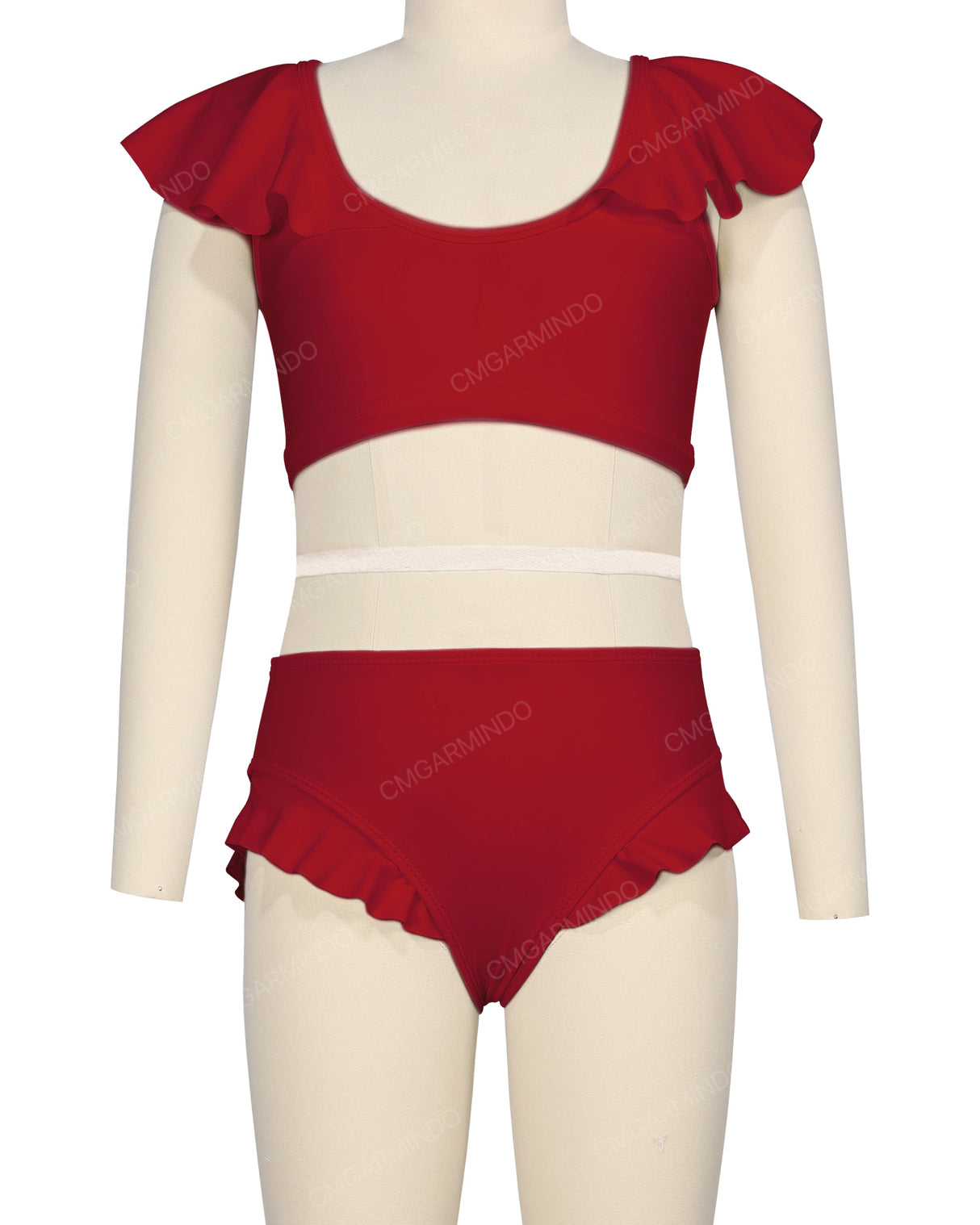 Frill Leg Bikini Bottom