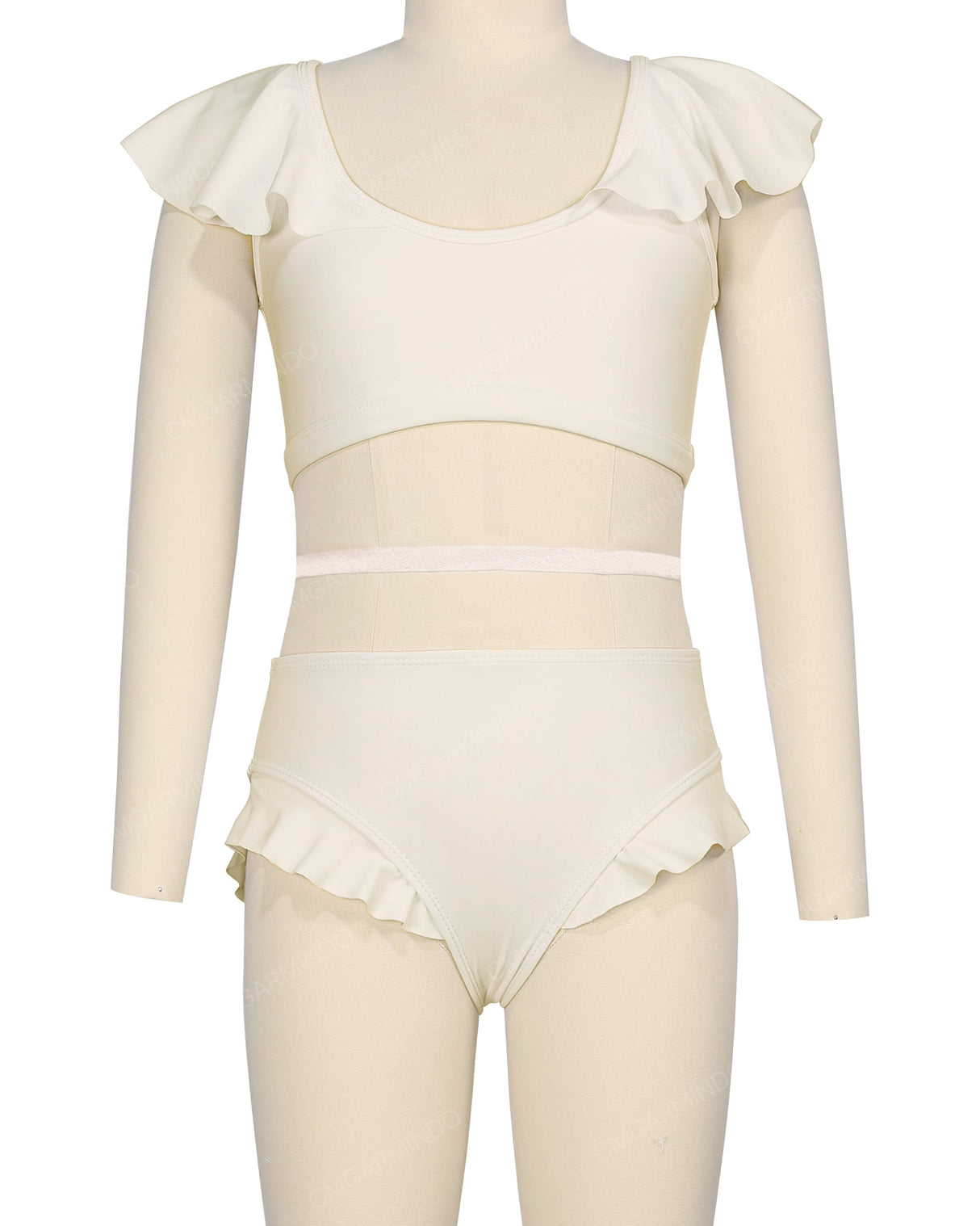 Frill Leg Bikini Bottom