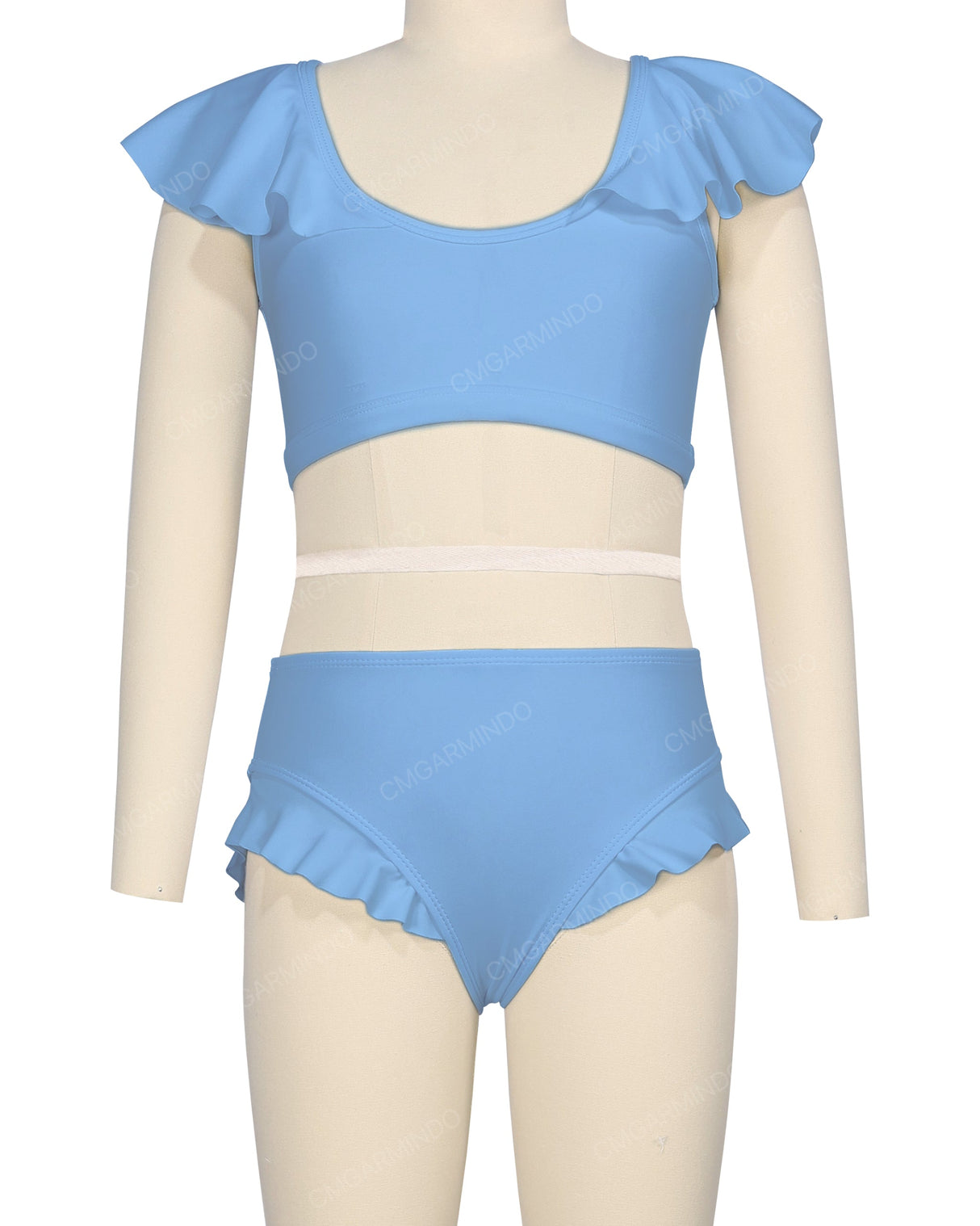 Frill Leg Bikini Bottom