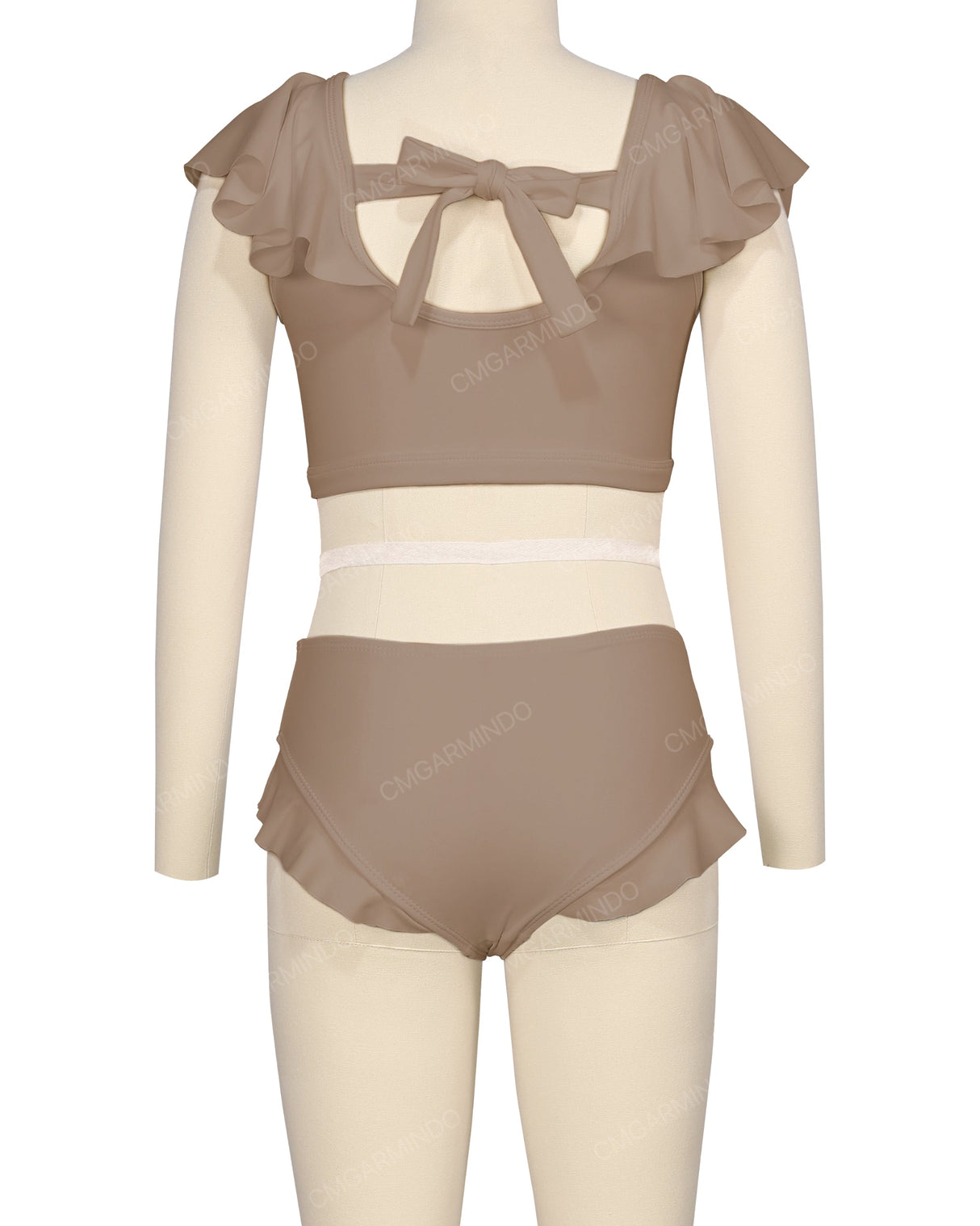 Frill Leg Bikini Bottom