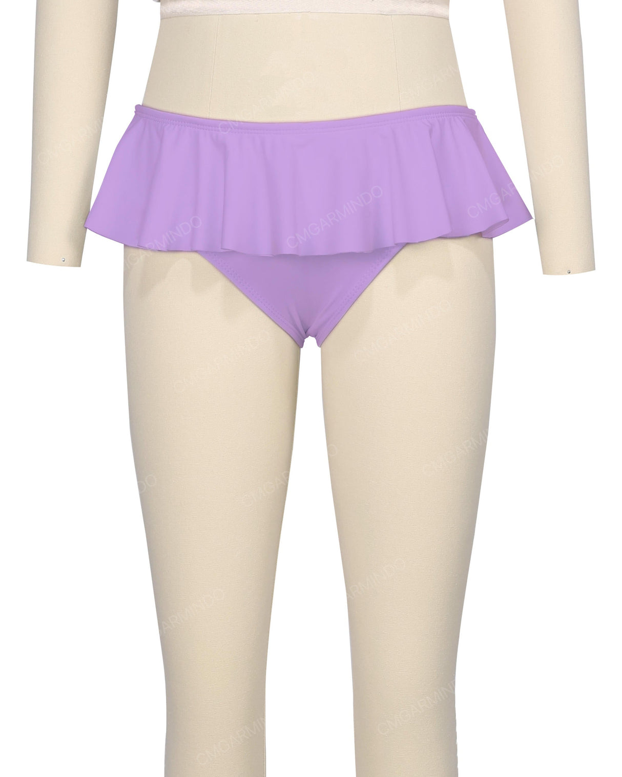 Frill Waist Bikini Bottom