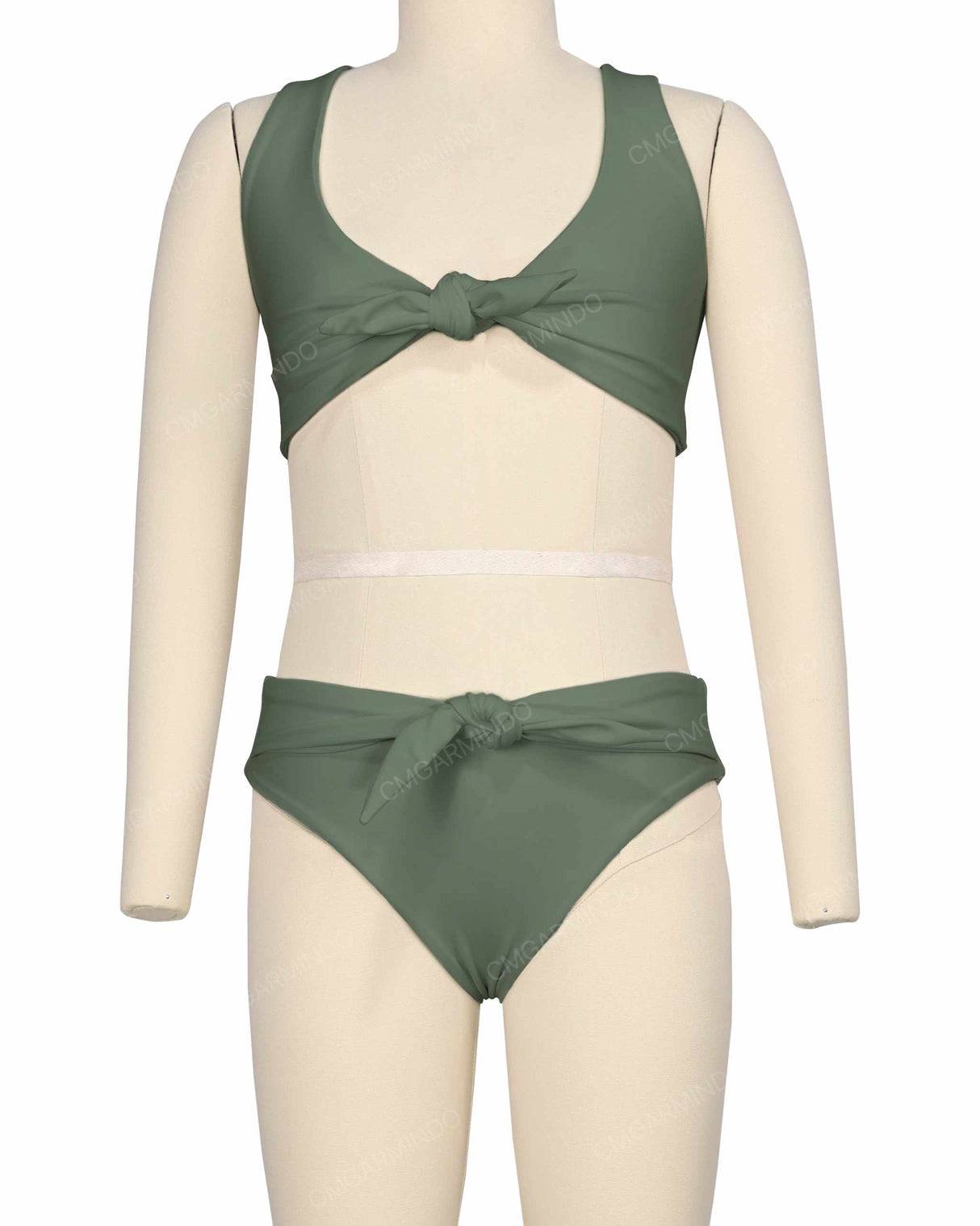 Front Tie Bikini Bottom