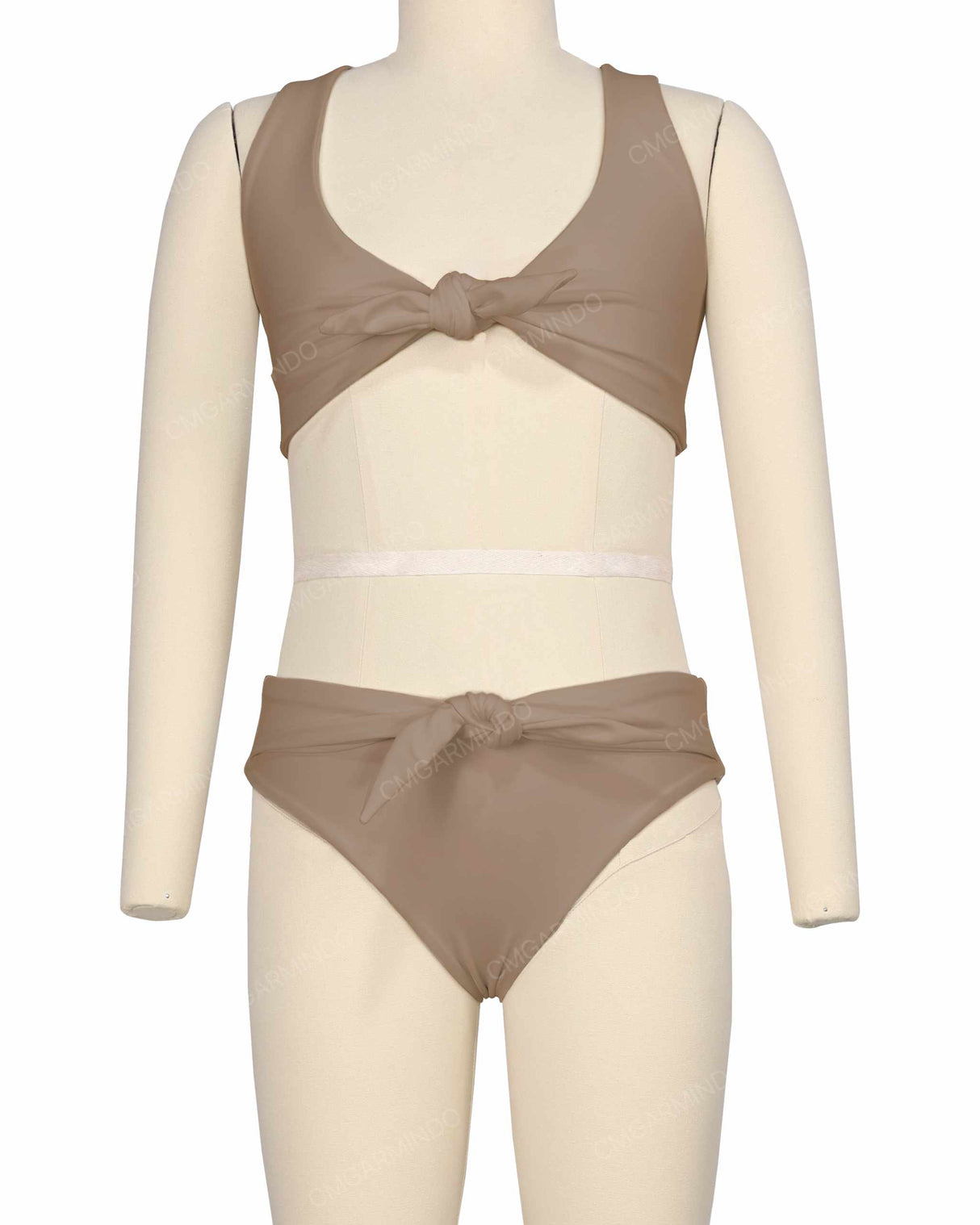 Front Tie Bikini Bottom