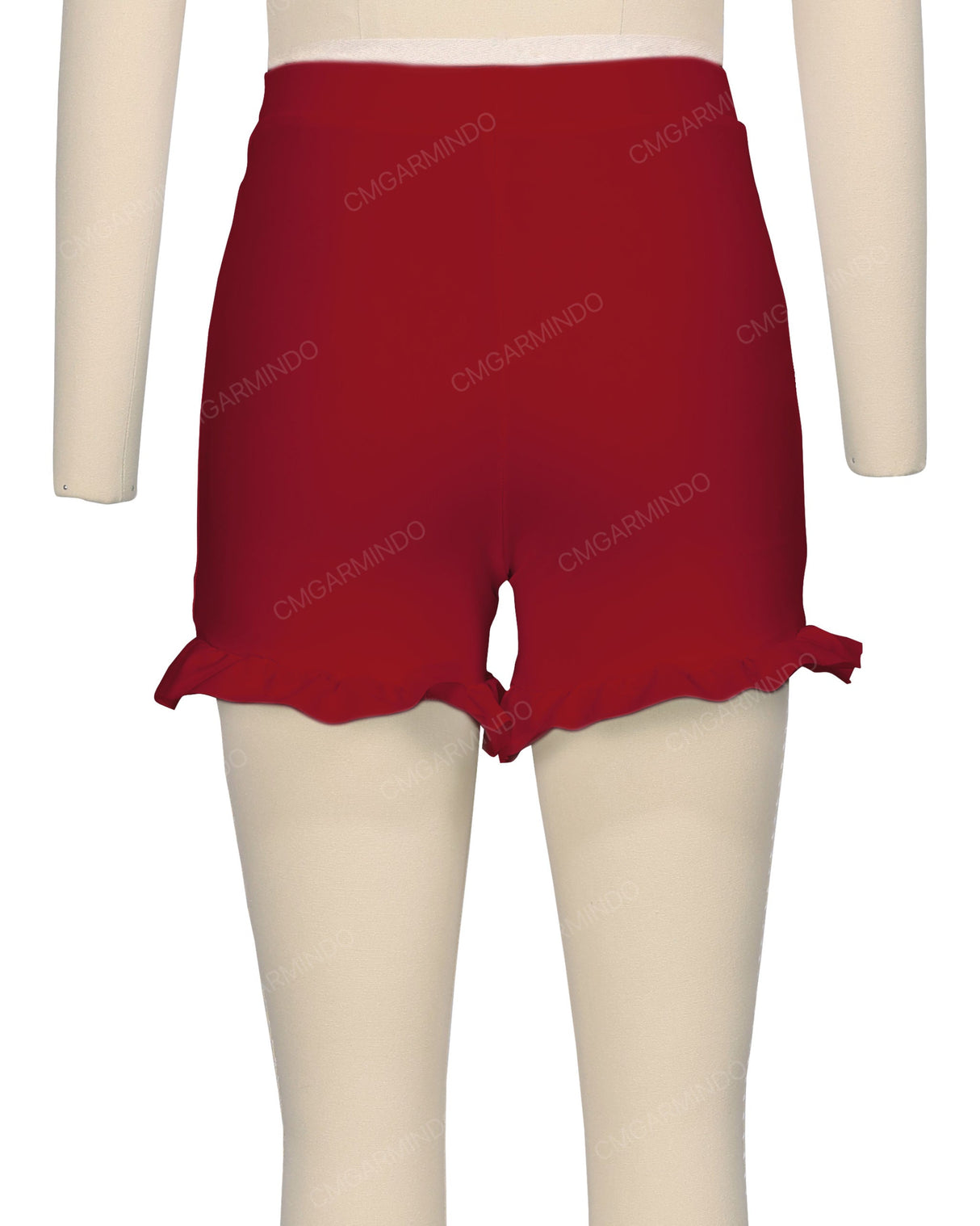 Frill Hem Swim Shorts