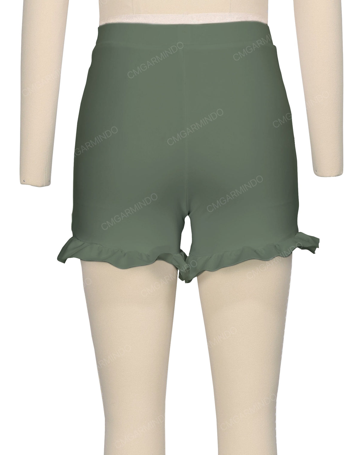 Frill Hem Swim Shorts