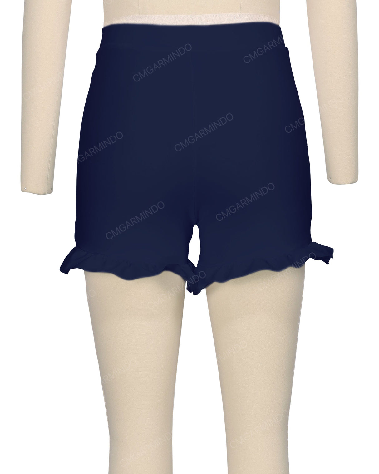 Frill Hem Swim Shorts