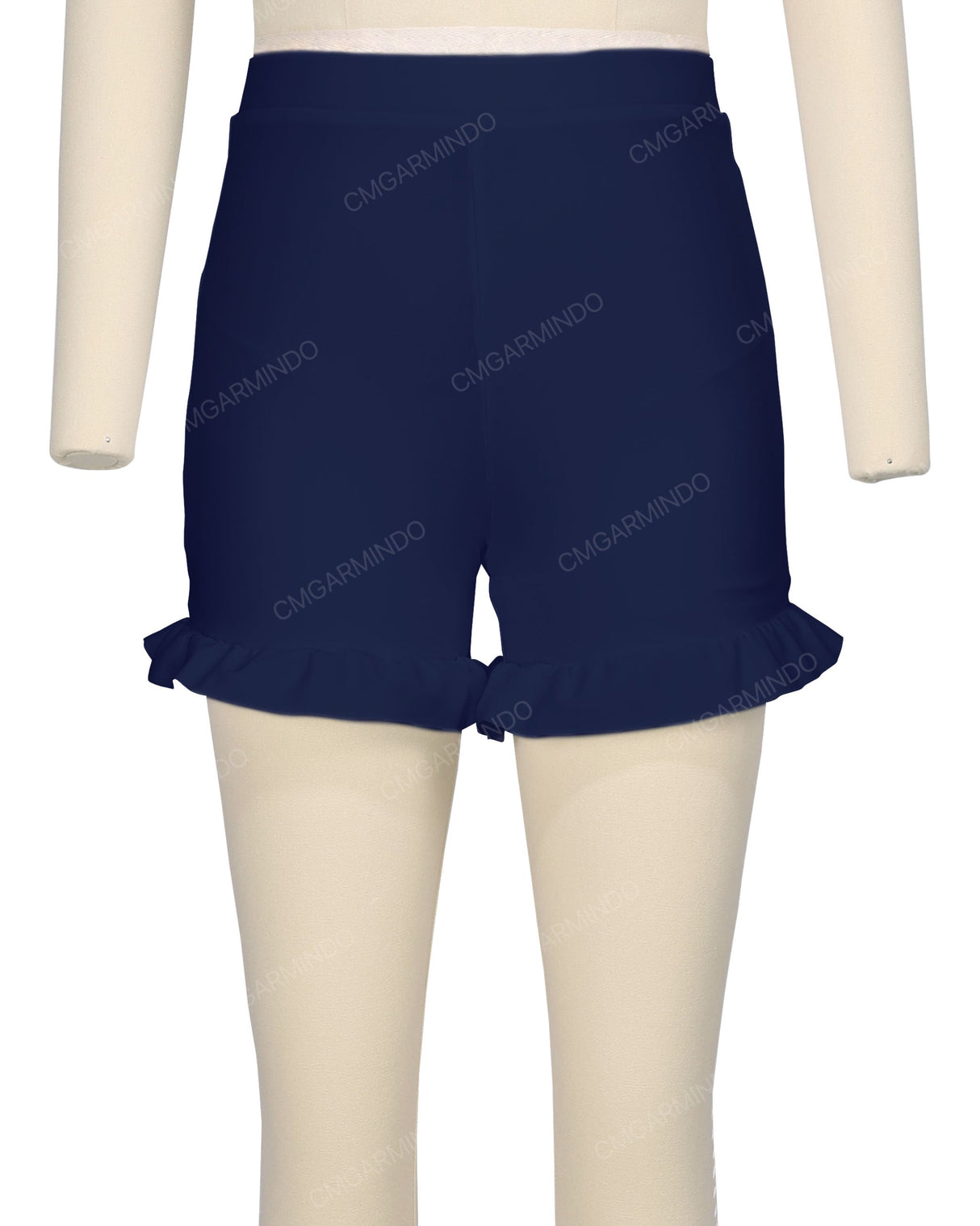 Frill Hem Swim Shorts
