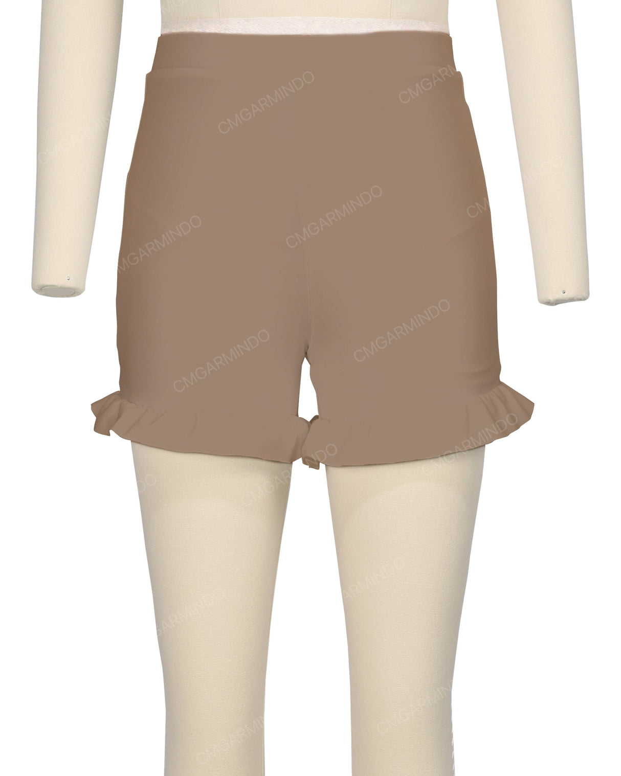 Frill Hem Swim Shorts