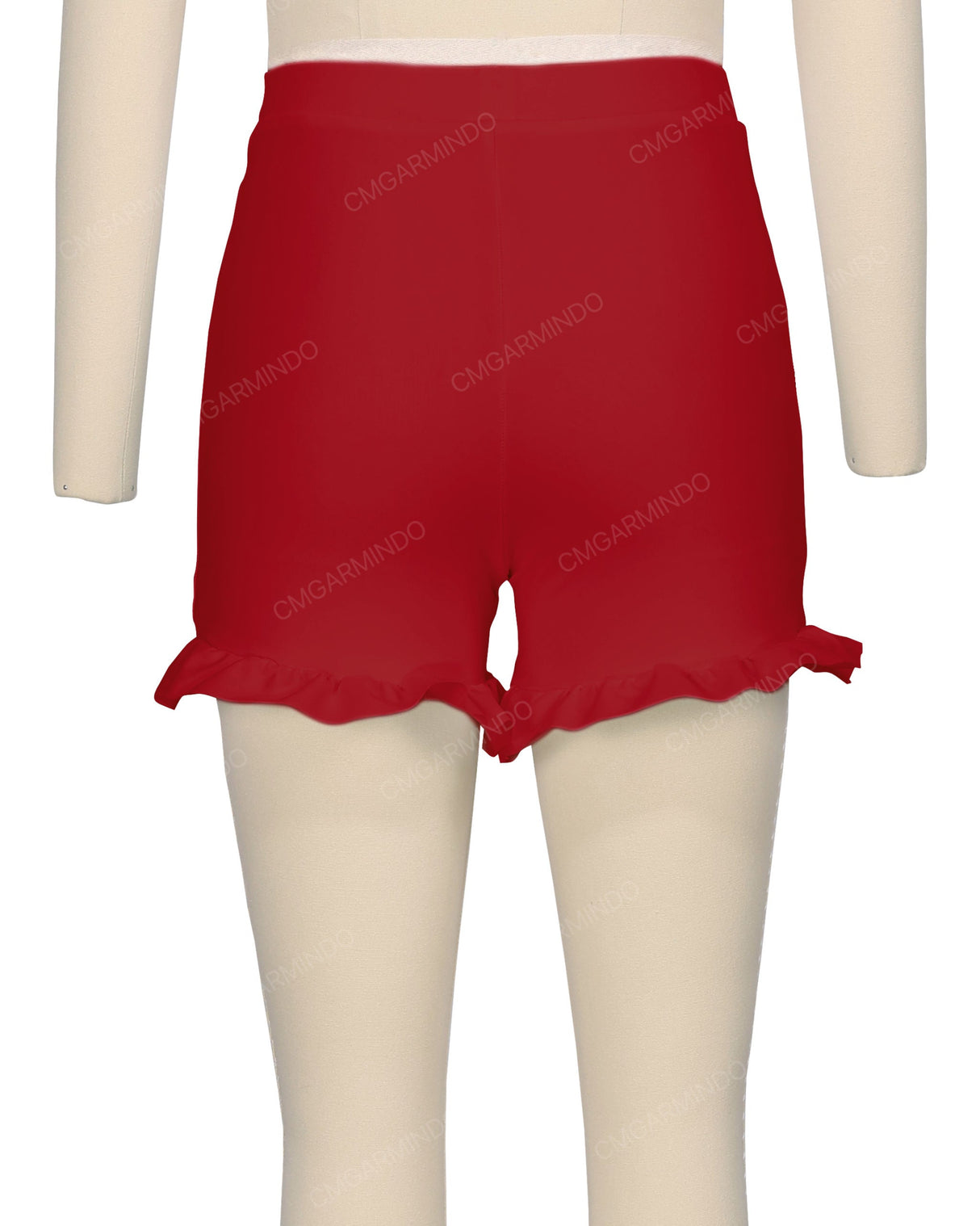 Frill Hem Swim Shorts