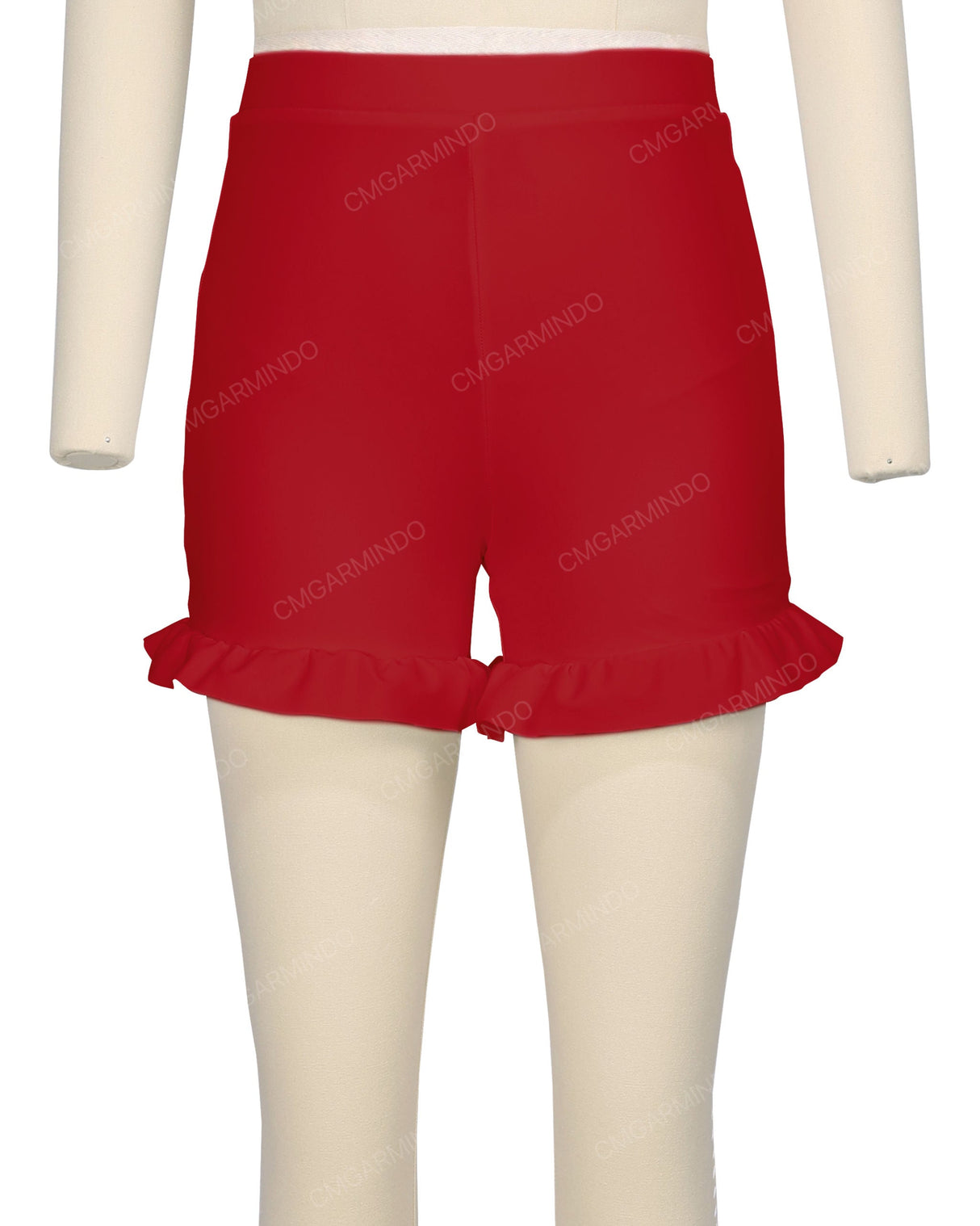 Frill Hem Swim Shorts