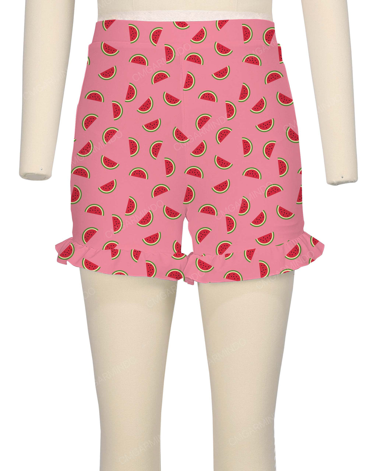Frill Hem Swim Shorts