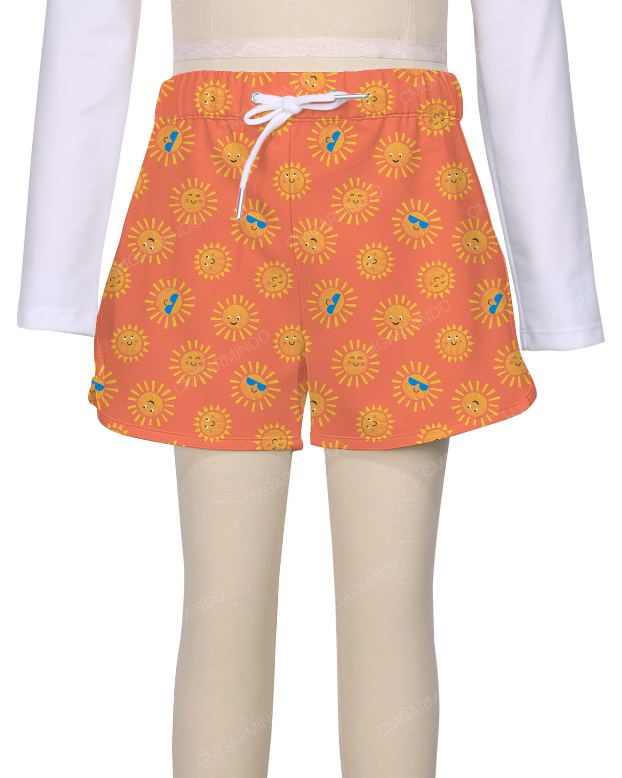 Dolphin Hem Swim Shorts