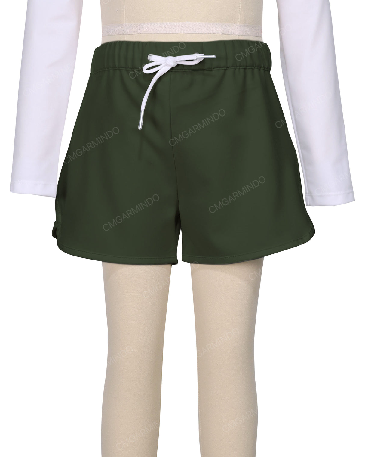 Dolphin Hem Swim Shorts