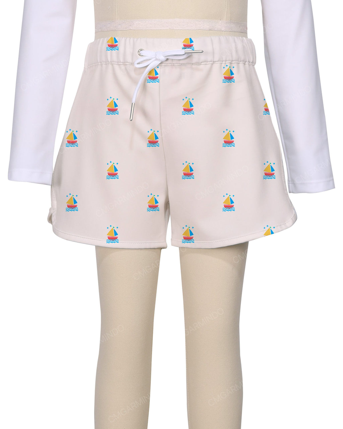 Dolphin Hem Swim Shorts