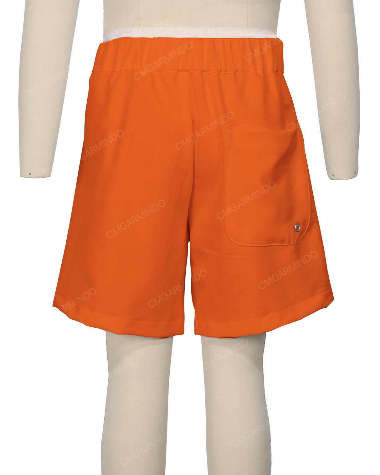 Fixed Front Elastic Back Boardshorts