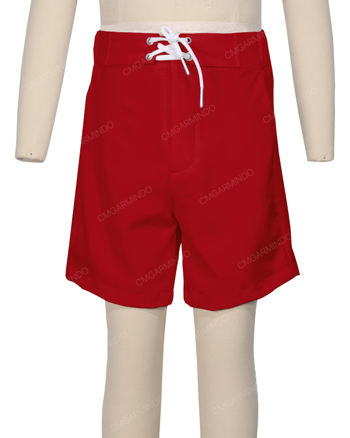 Fixed Front Elastic Back Boardshorts