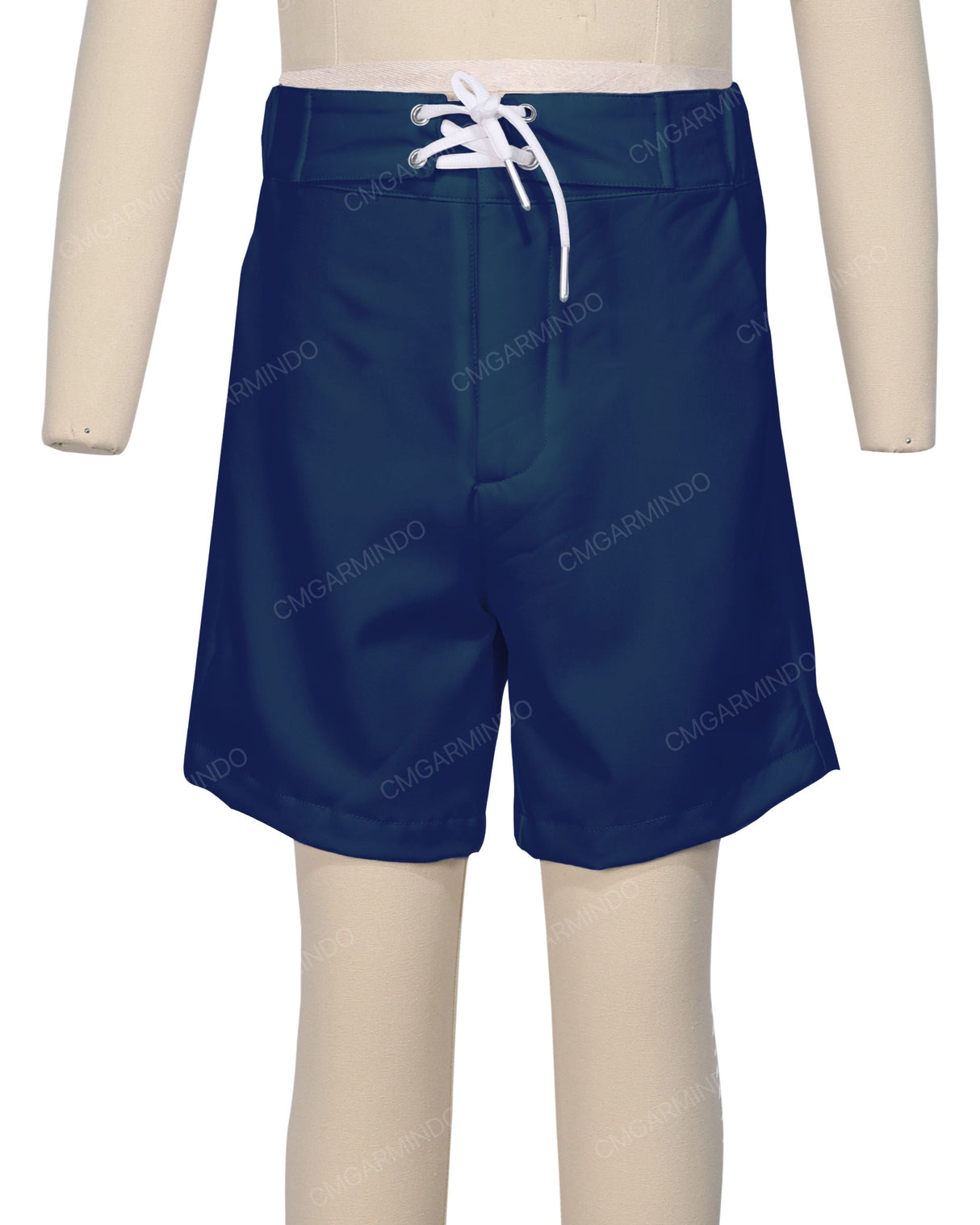 Fixed Front Elastic Back Boardshorts