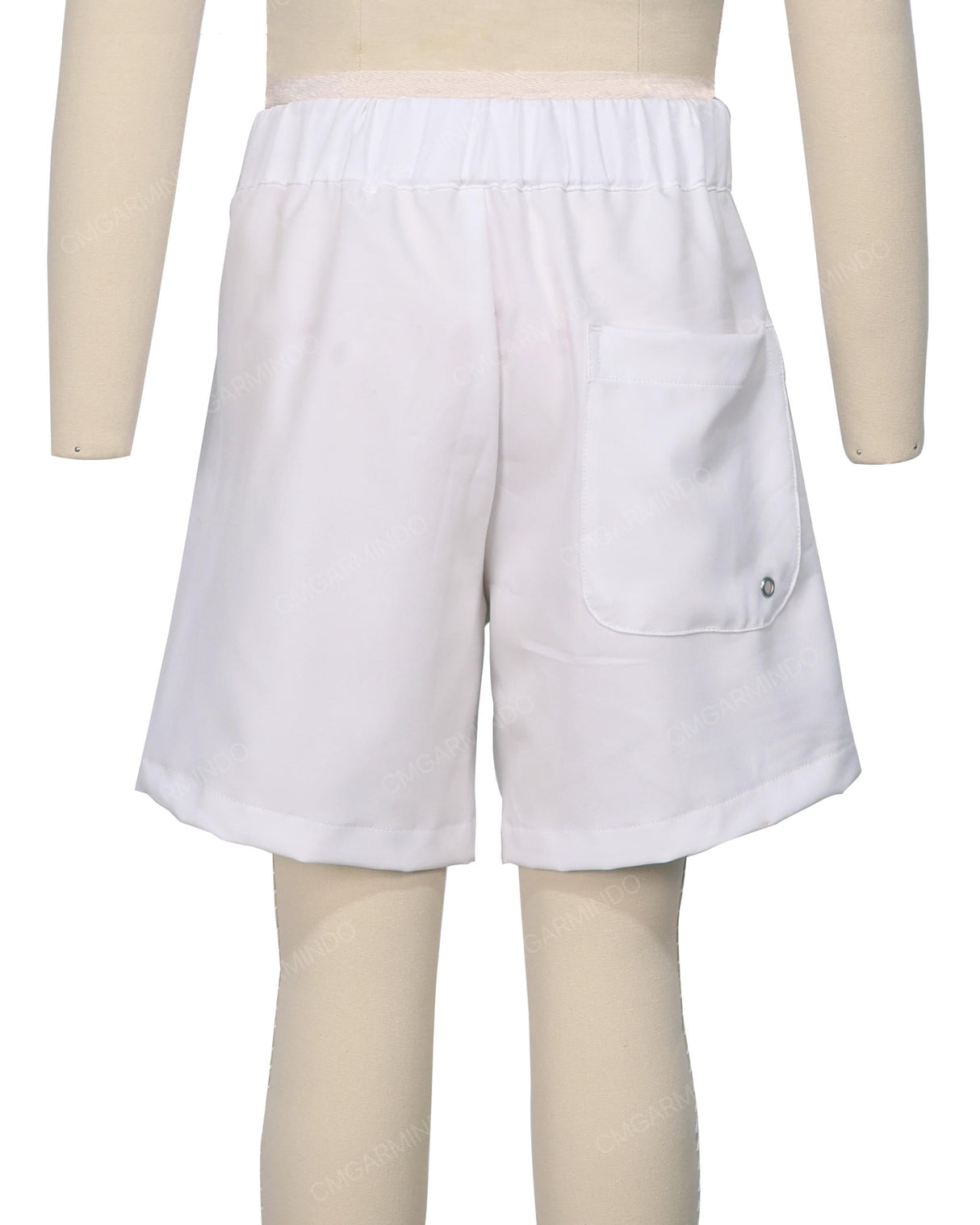 Fixed Front Elastic Back Boardshorts