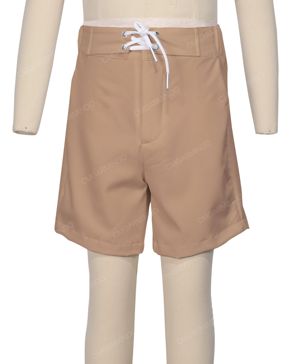 Fixed Front Elastic Back Boardshorts