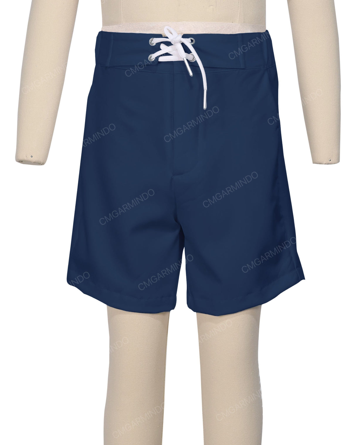 Fixed Front Elastic Back Boardshorts