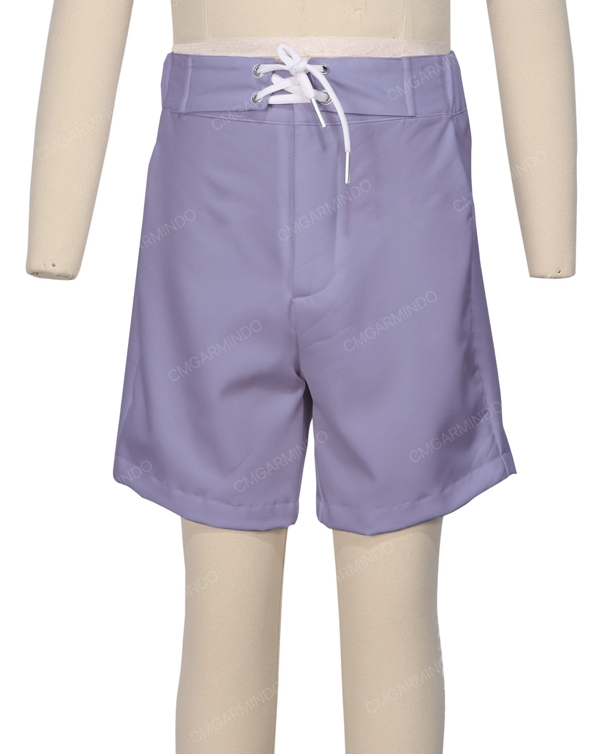 Fixed Front Elastic Back Boardshorts