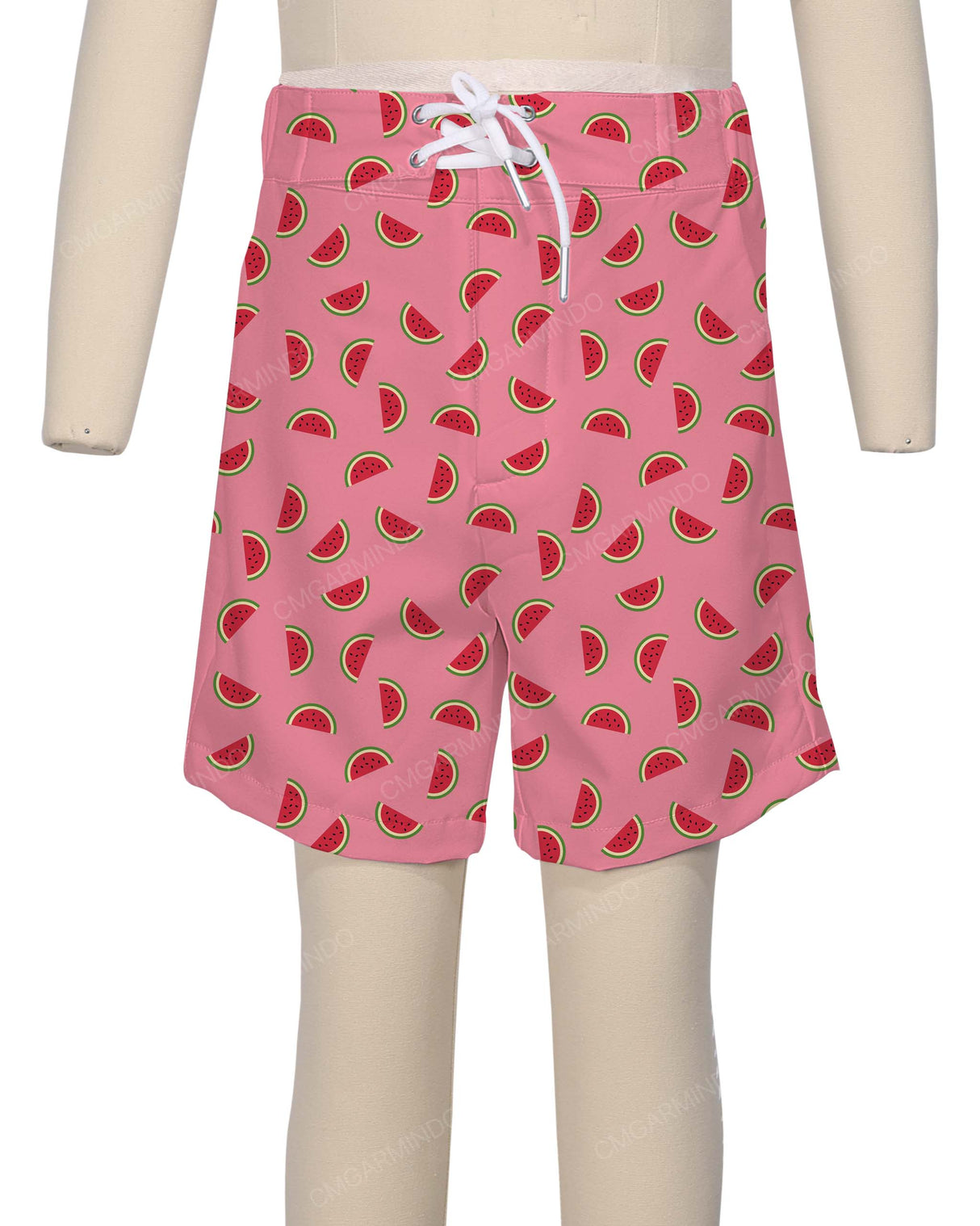 Fixed Front Elastic Back Boardshorts