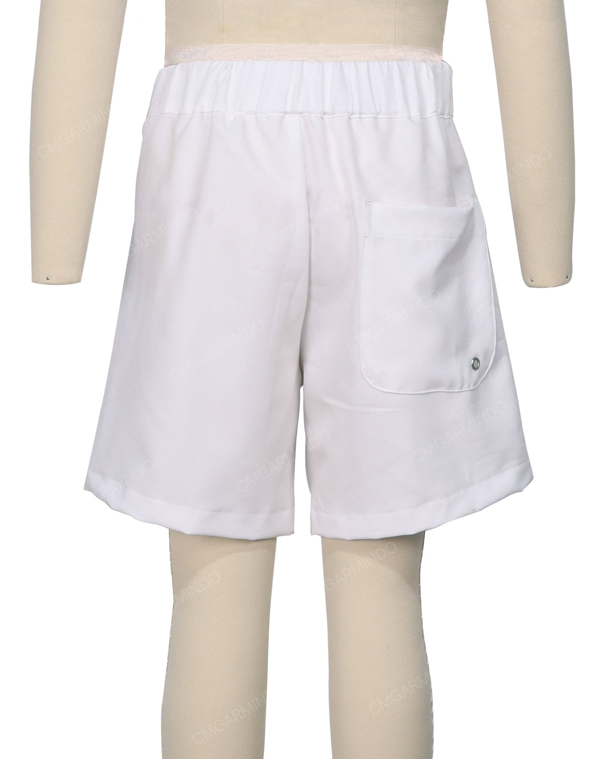 Fixed Front Elastic Back Boardshorts