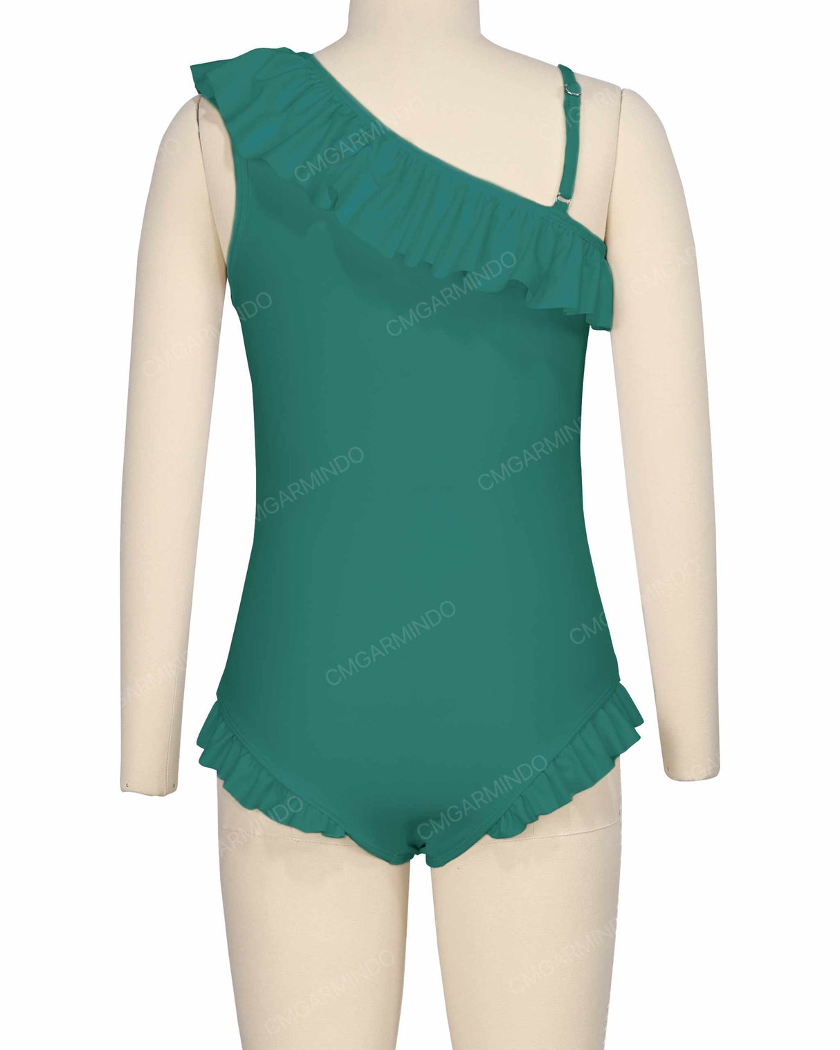 Ruffle Front One Piece