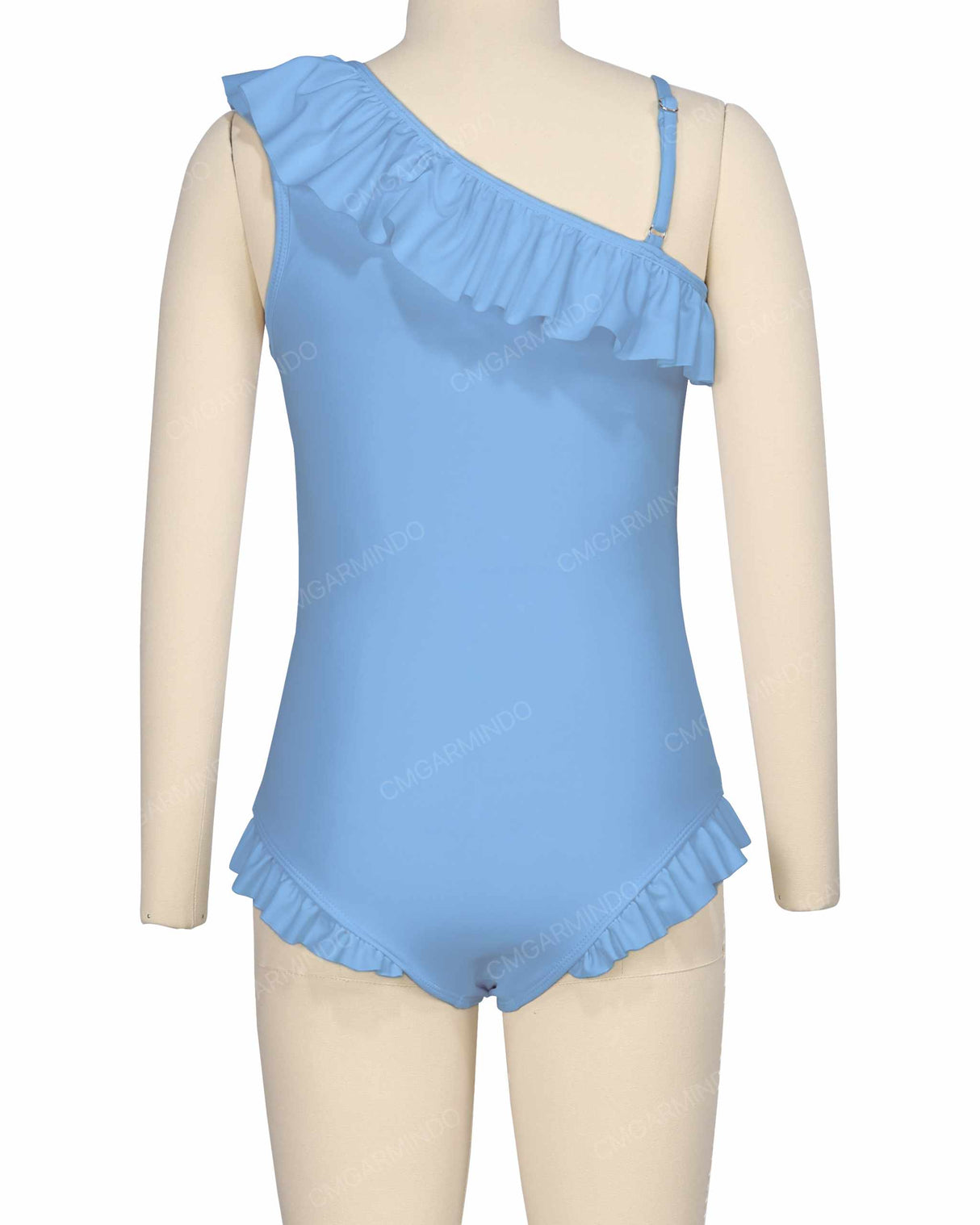 Ruffle Front One Piece
