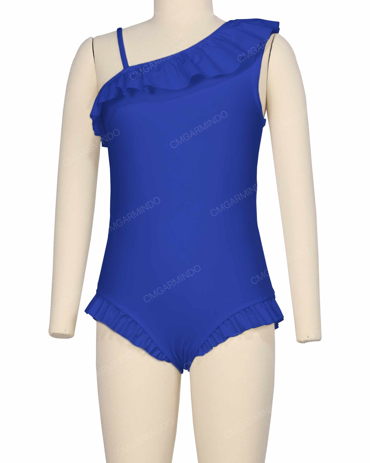 Ruffle Front One Piece