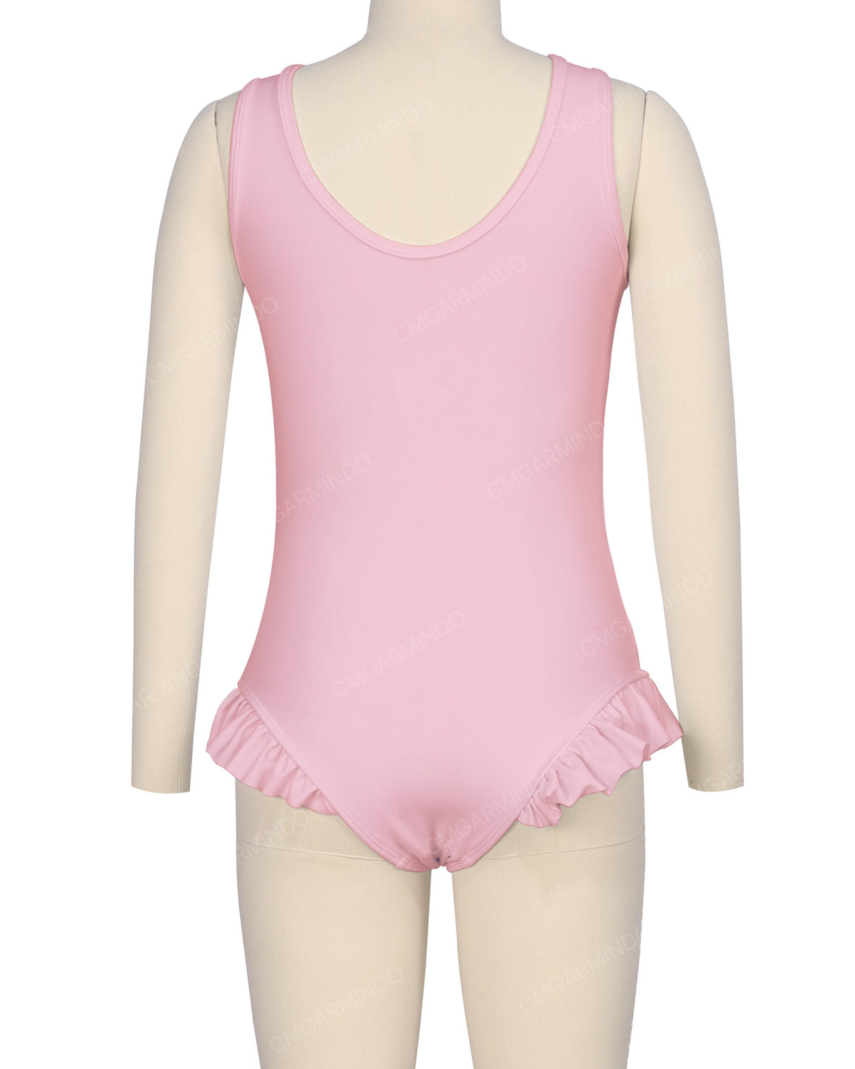 Frill Leg Scoop Back One Piece