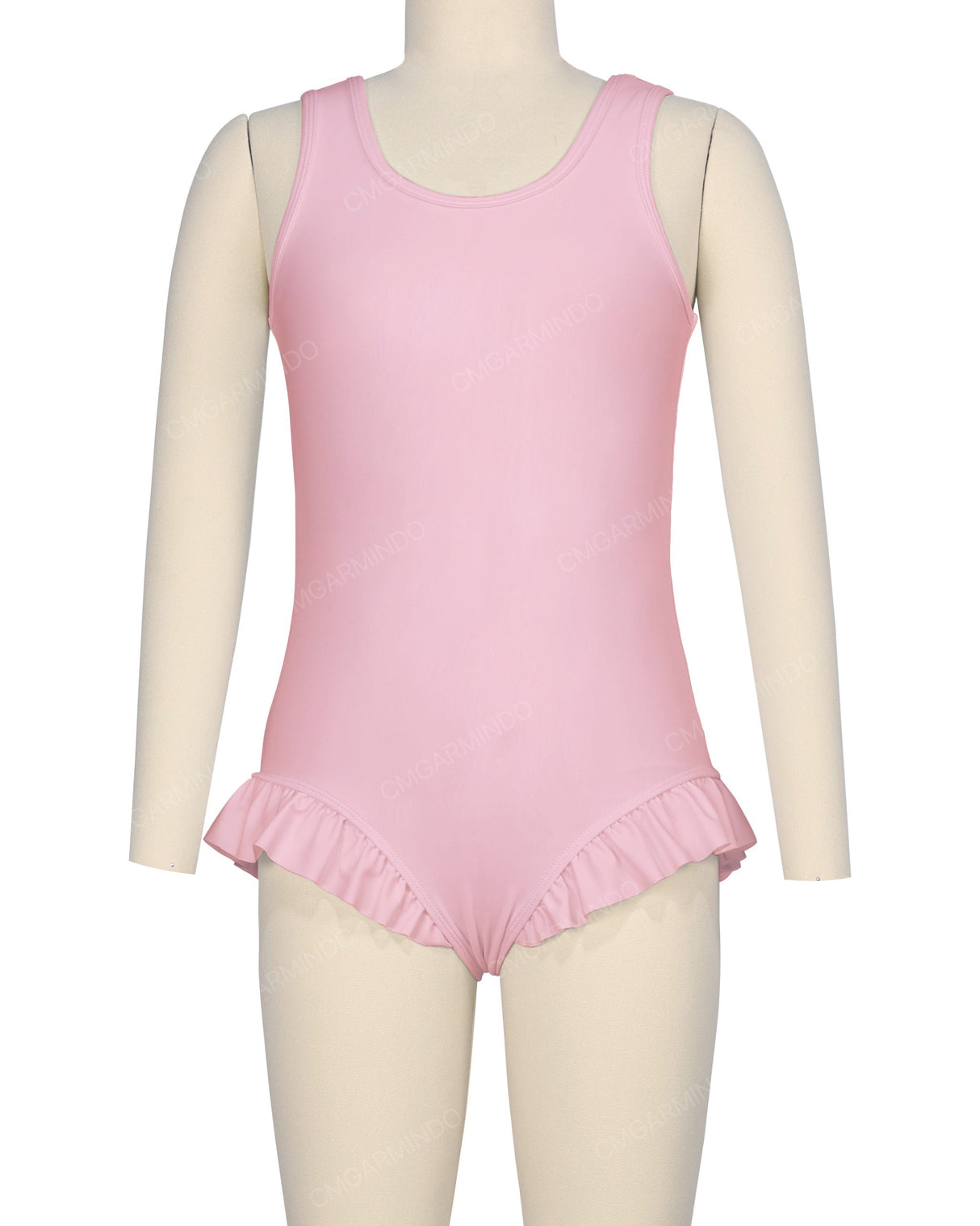 Frill Leg Scoop Back One Piece