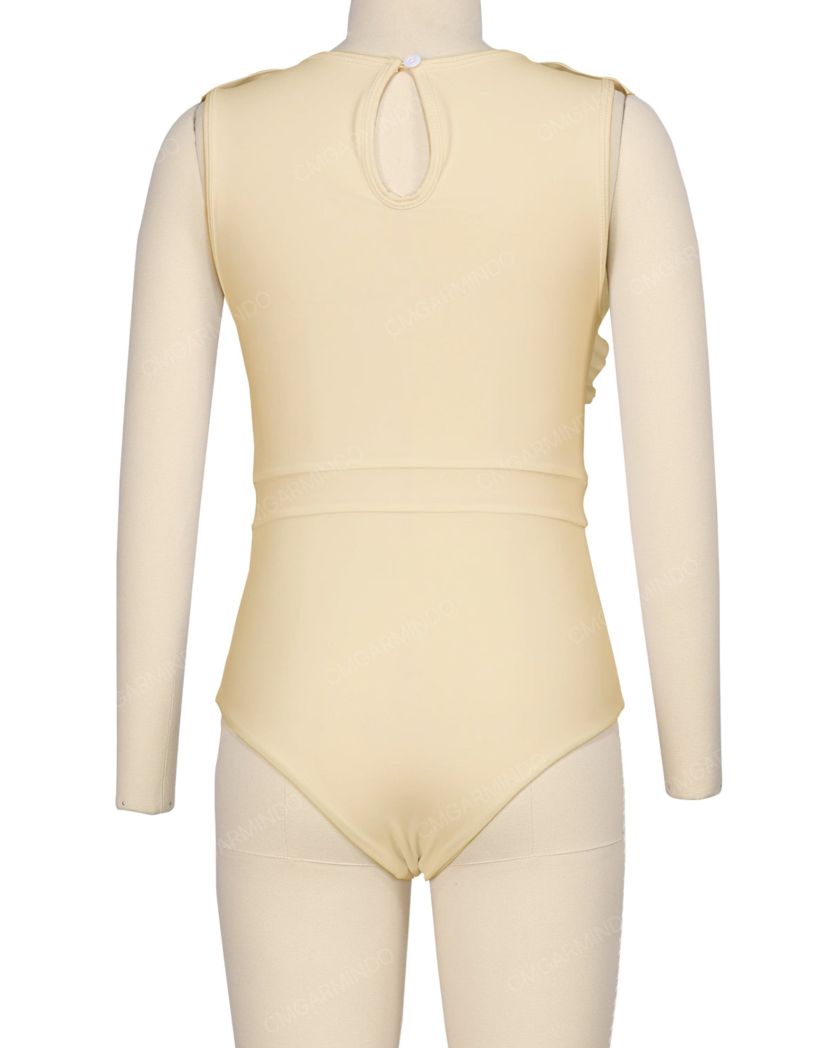 Sleeveless Frill One Piece