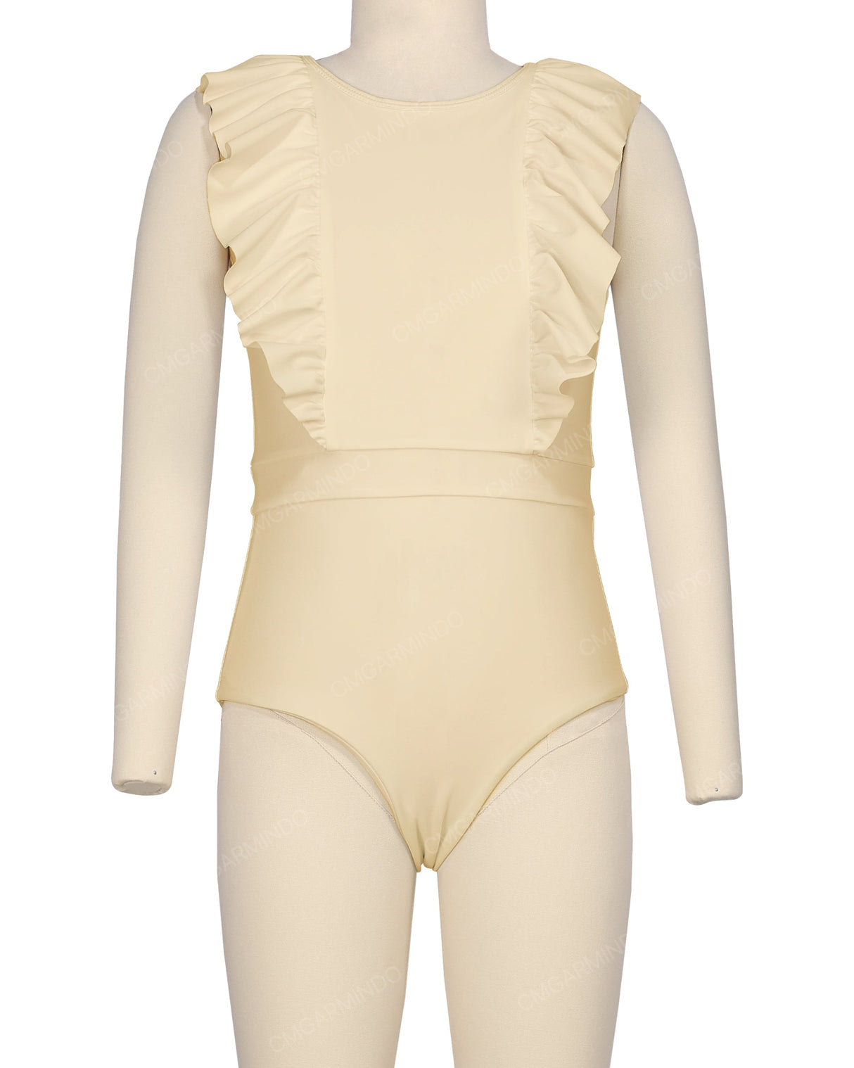 Sleeveless Frill One Piece